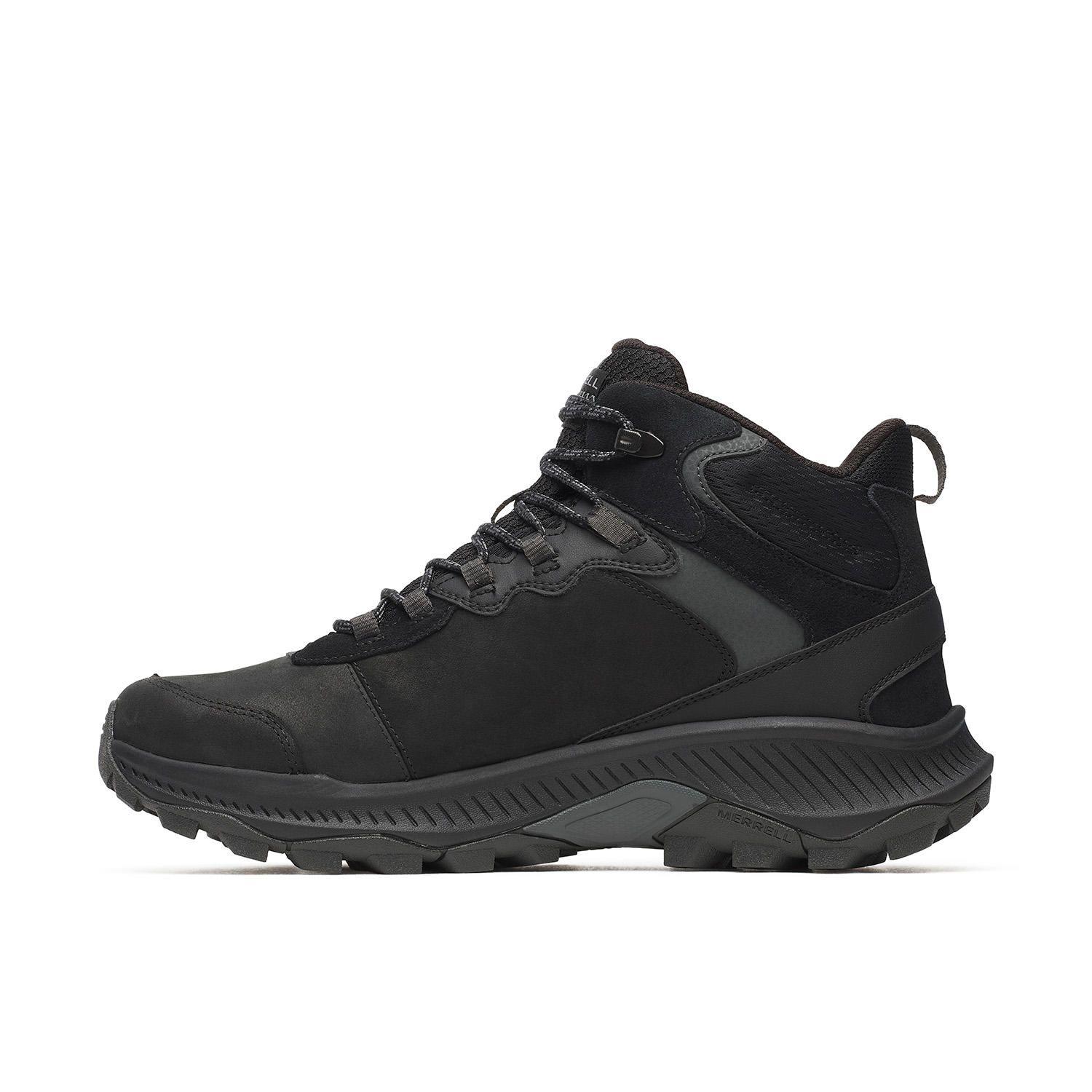 Botin Cuero Hombre Speed Strike 2 Mid WP Negro-1