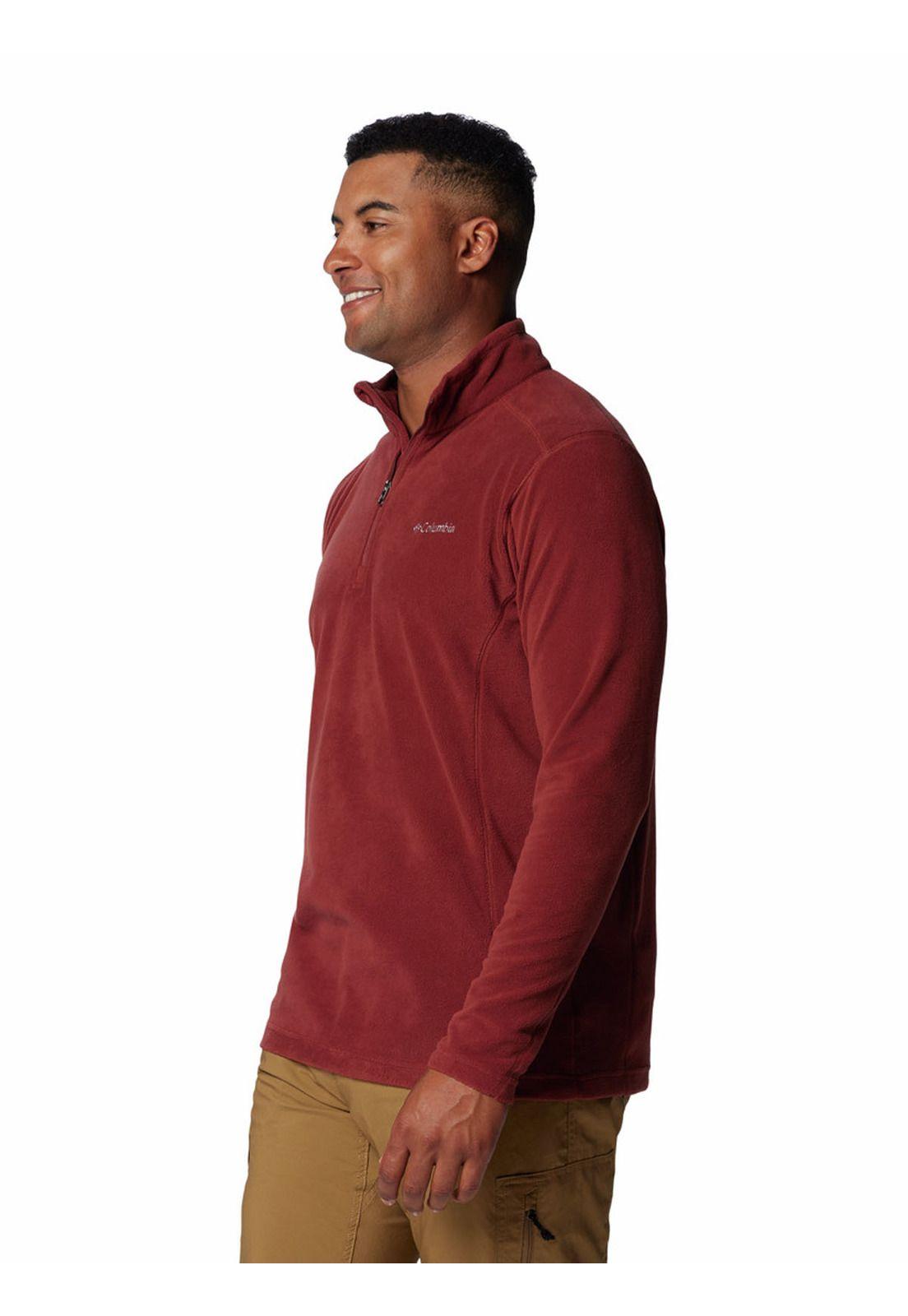 Polar Hombre Klamath Range Half Zip Rojo-1