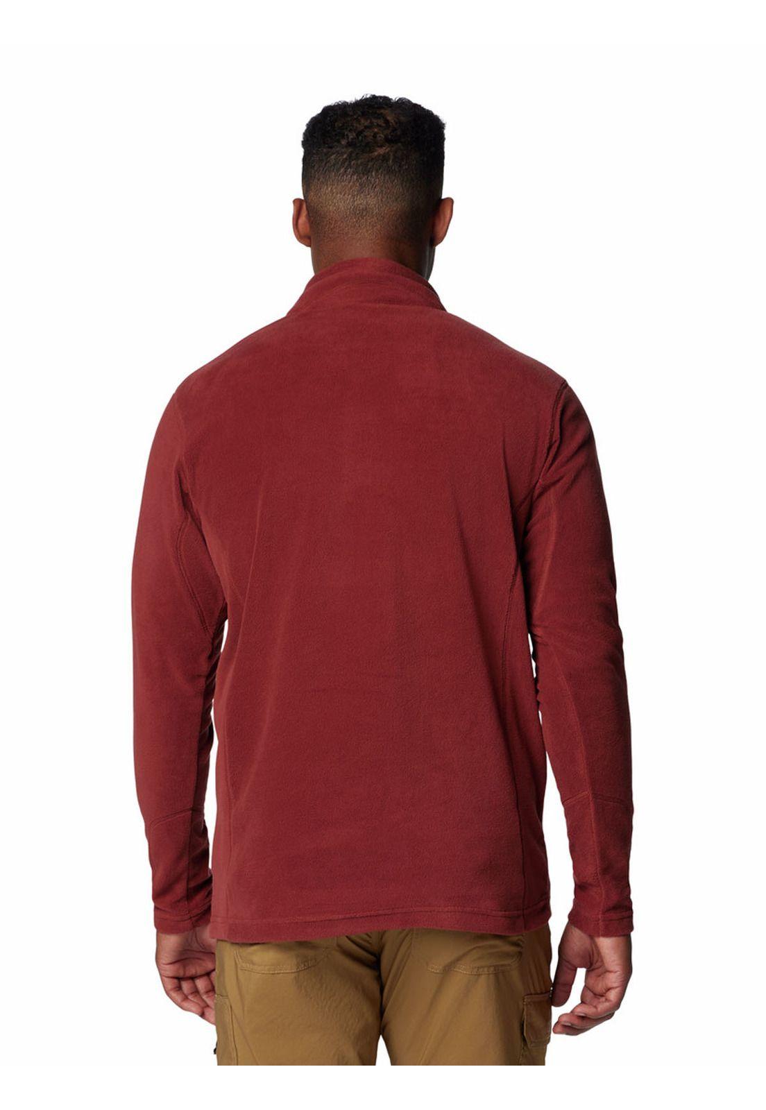 Polar Hombre Klamath Range Half Zip Rojo-4