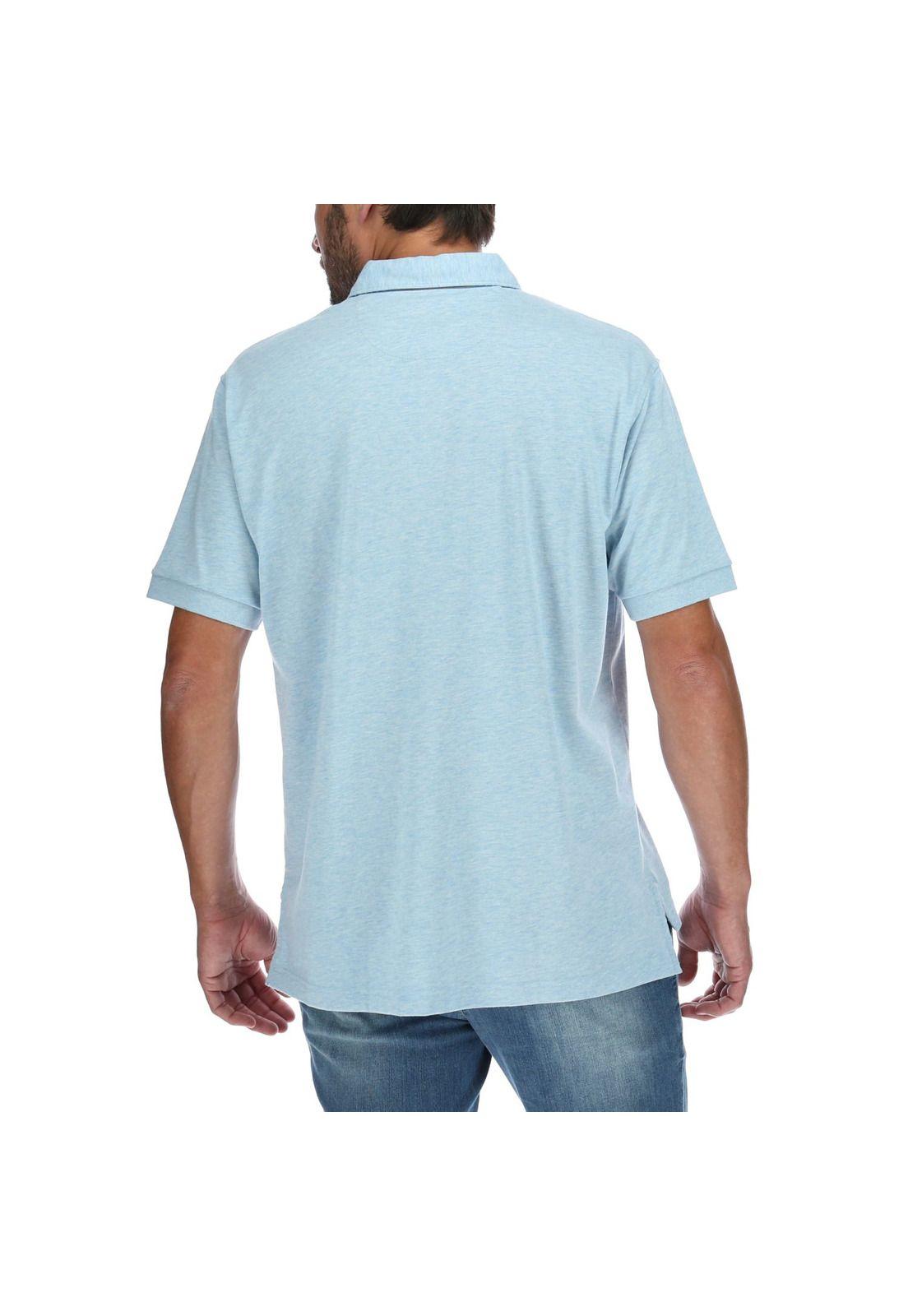 Polera Hombre Valentine Celeste-2