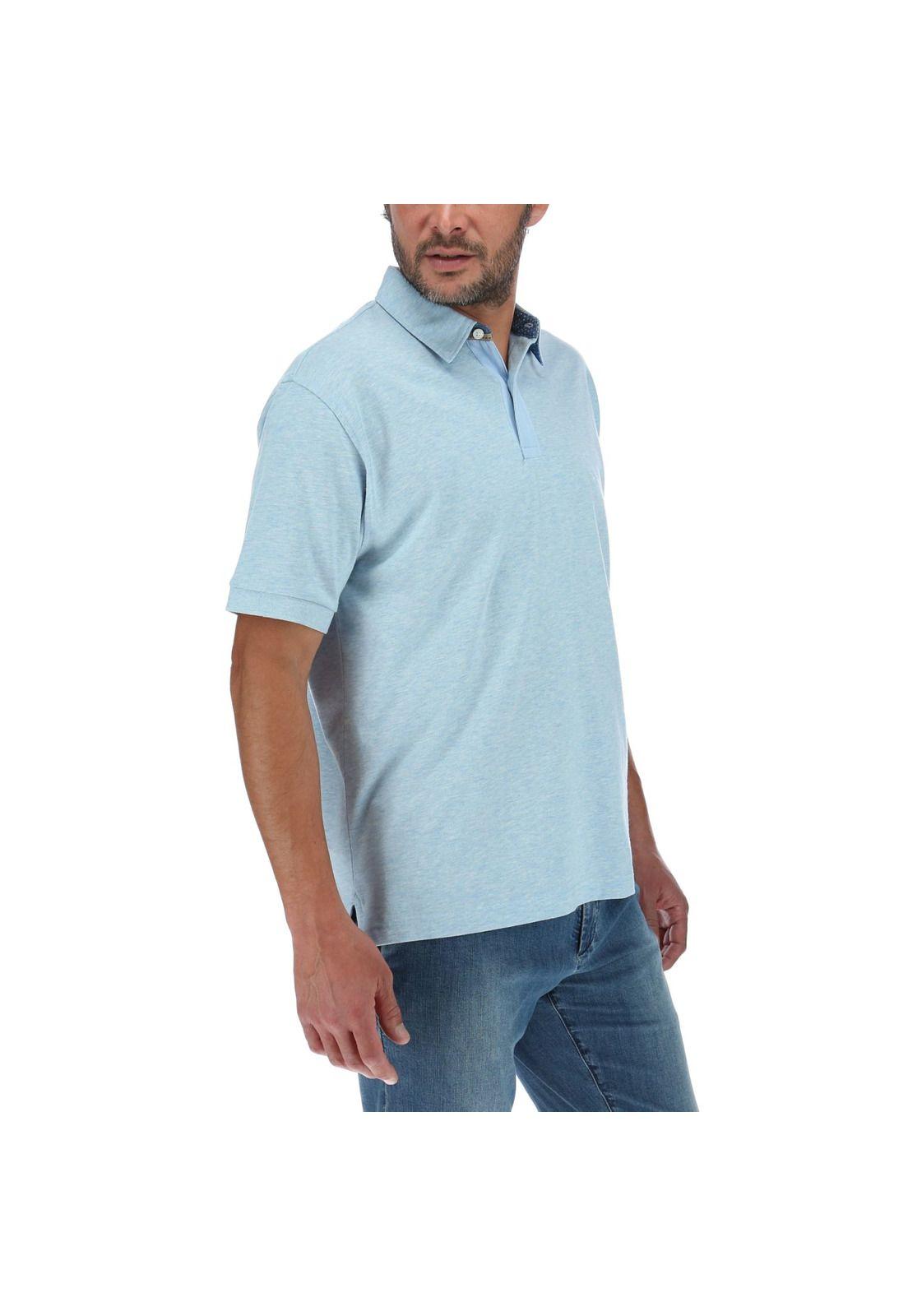 Polera Hombre Valentine Celeste-3