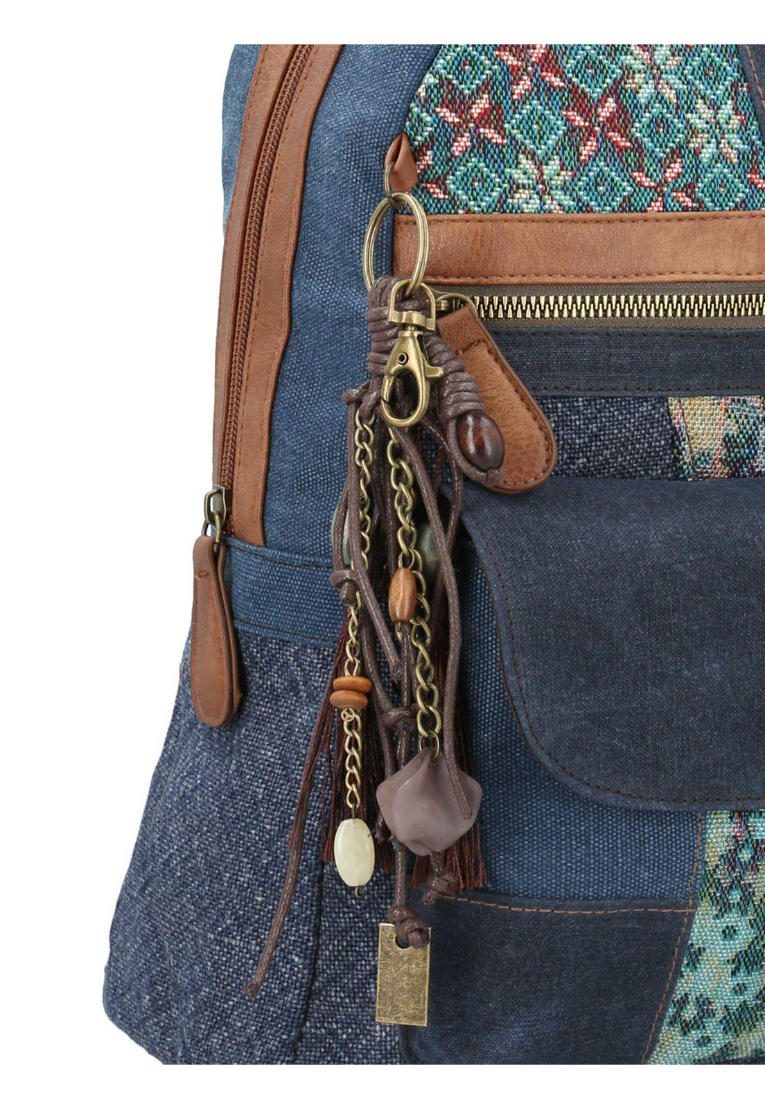 Cartera Azul Nahil Back Mujer-4