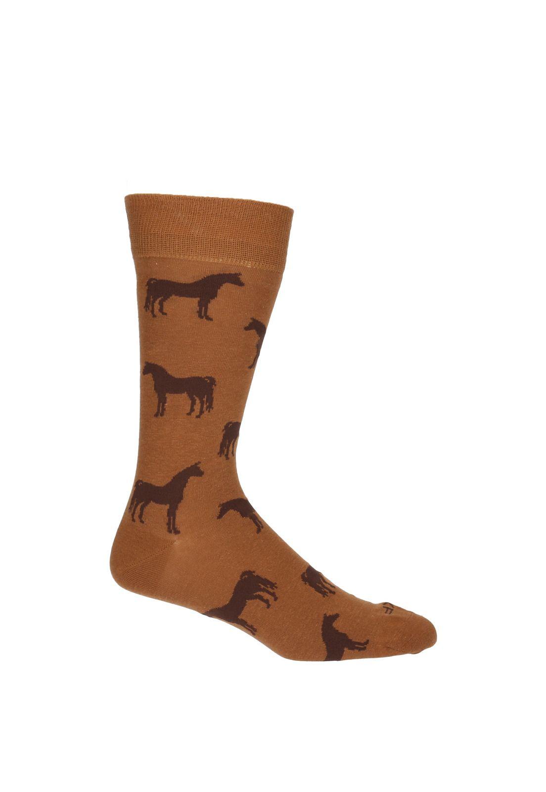Calcetín Hombre Horse Café-0