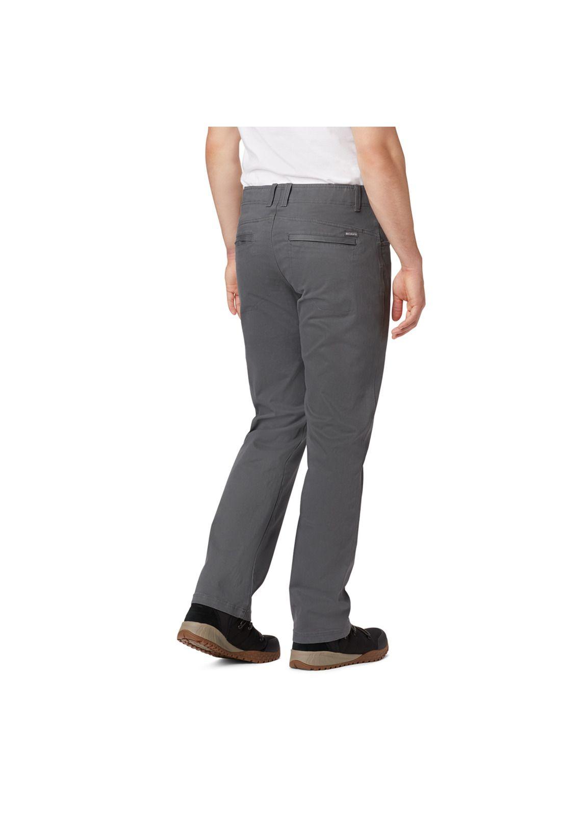 Pantalón Hombre Pilot Peak 5 Pocket Gris-1