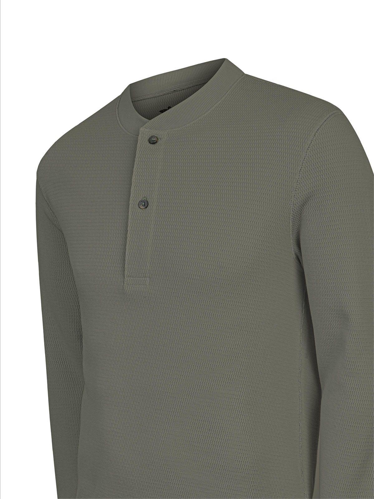 Polera Algodón Hombre Grain Verde-3