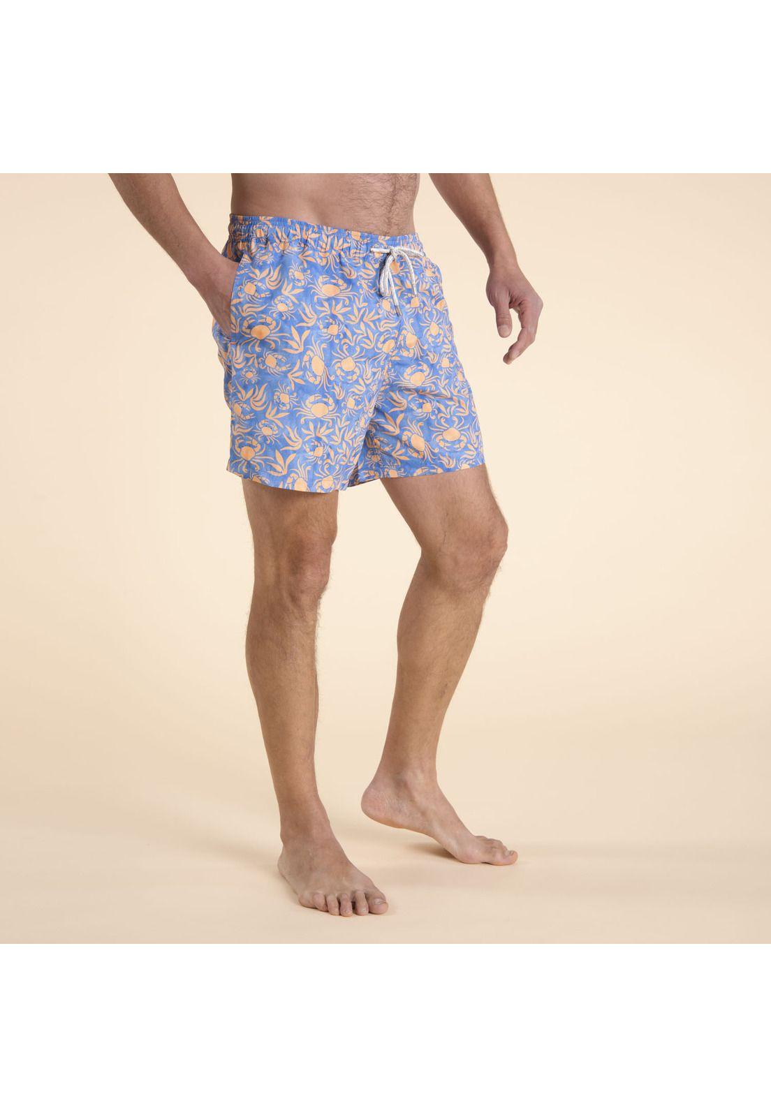 Traje De Baño Hombre Pet Reciclado Izam Azul-1