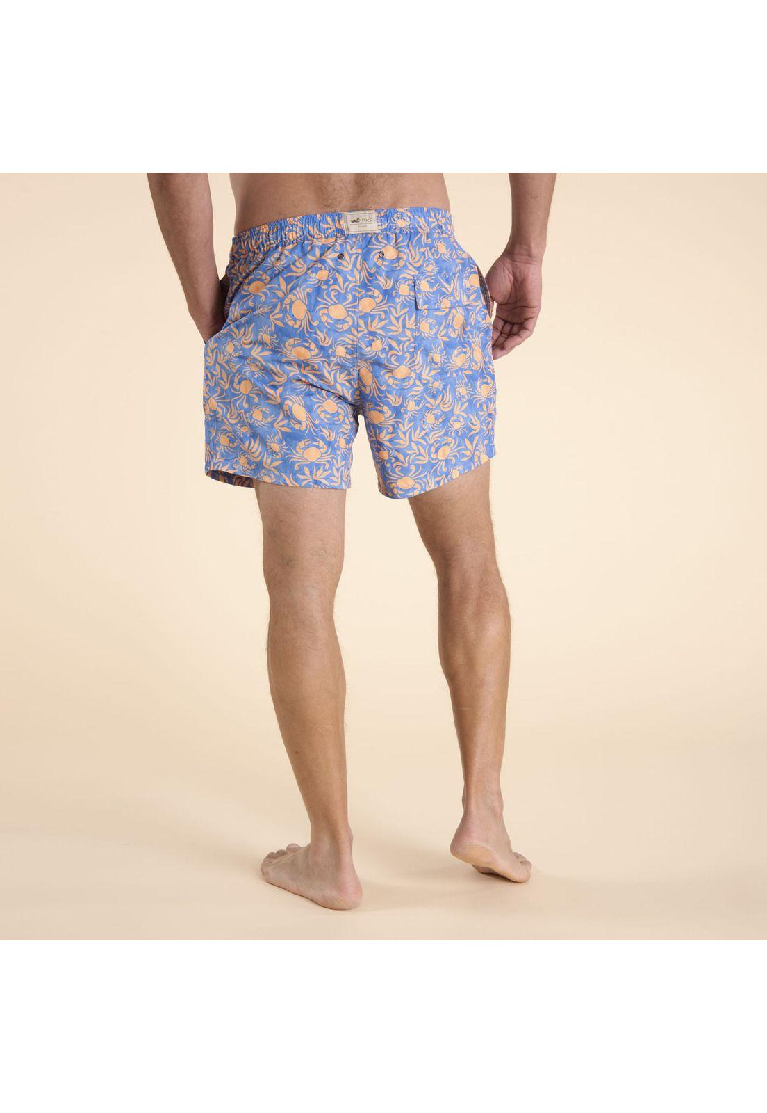 Traje De Baño Hombre Pet Reciclado Izam Azul-2