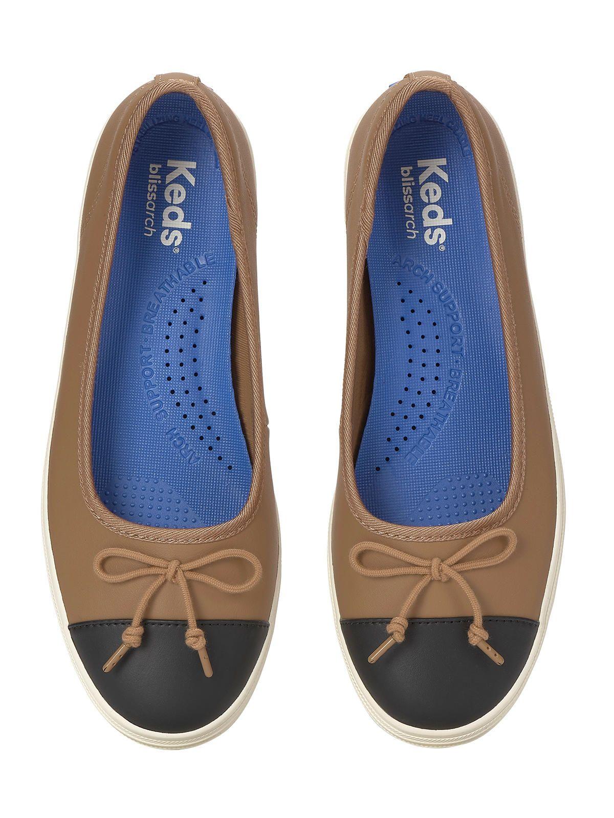 Zapatilla Cuero Mujer Maisie Ballet Lthr Canela-4