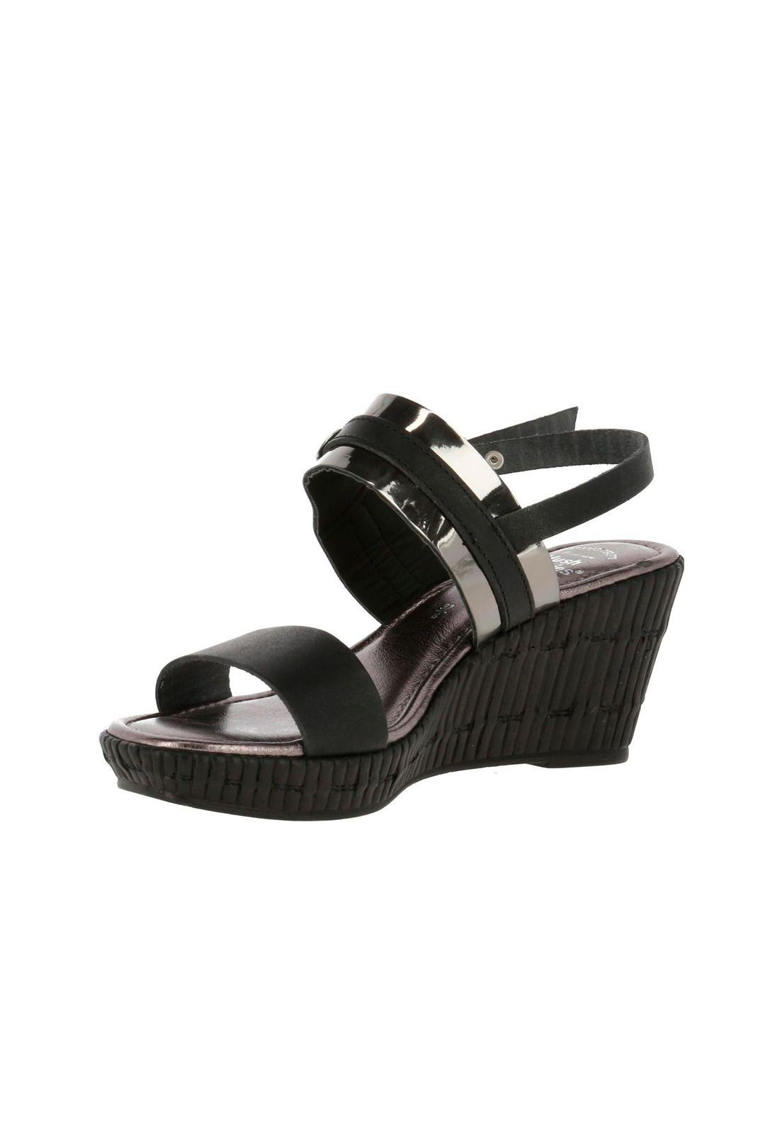 Sandalia Cuero Maiori Negro-1