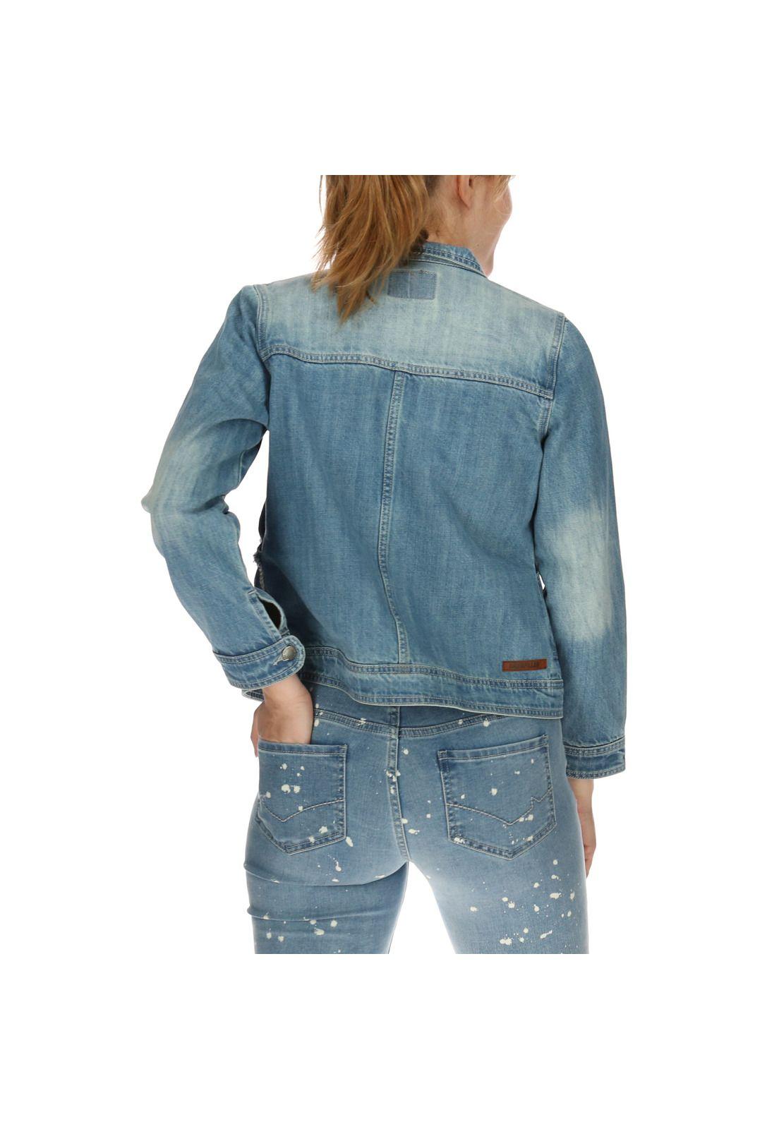 Chaqueta Mujer Jessie Denim Azul-3