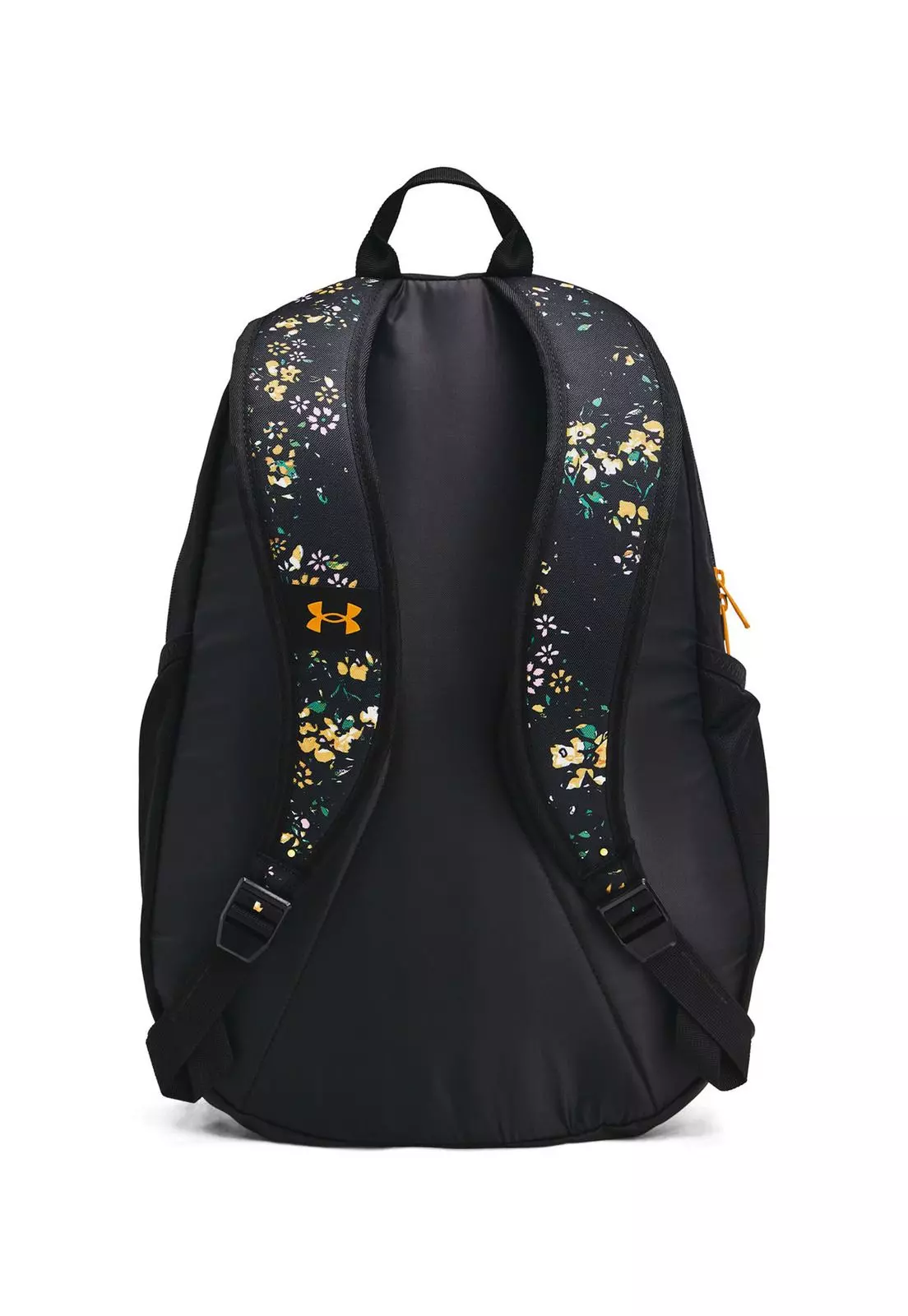 Mochila deportiva UA Hustle Print Negro-1