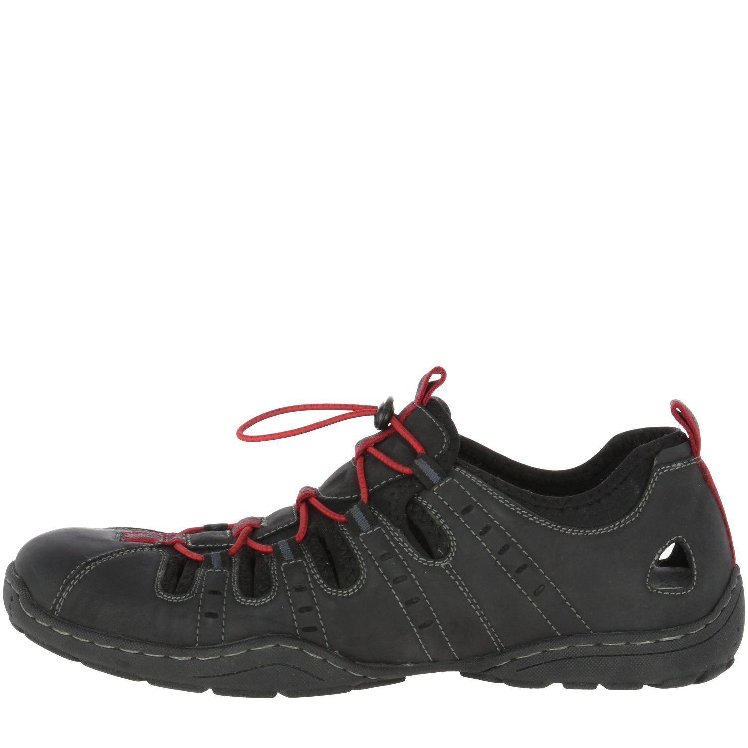 Sandalia Cuero Hp Racer Gris-3