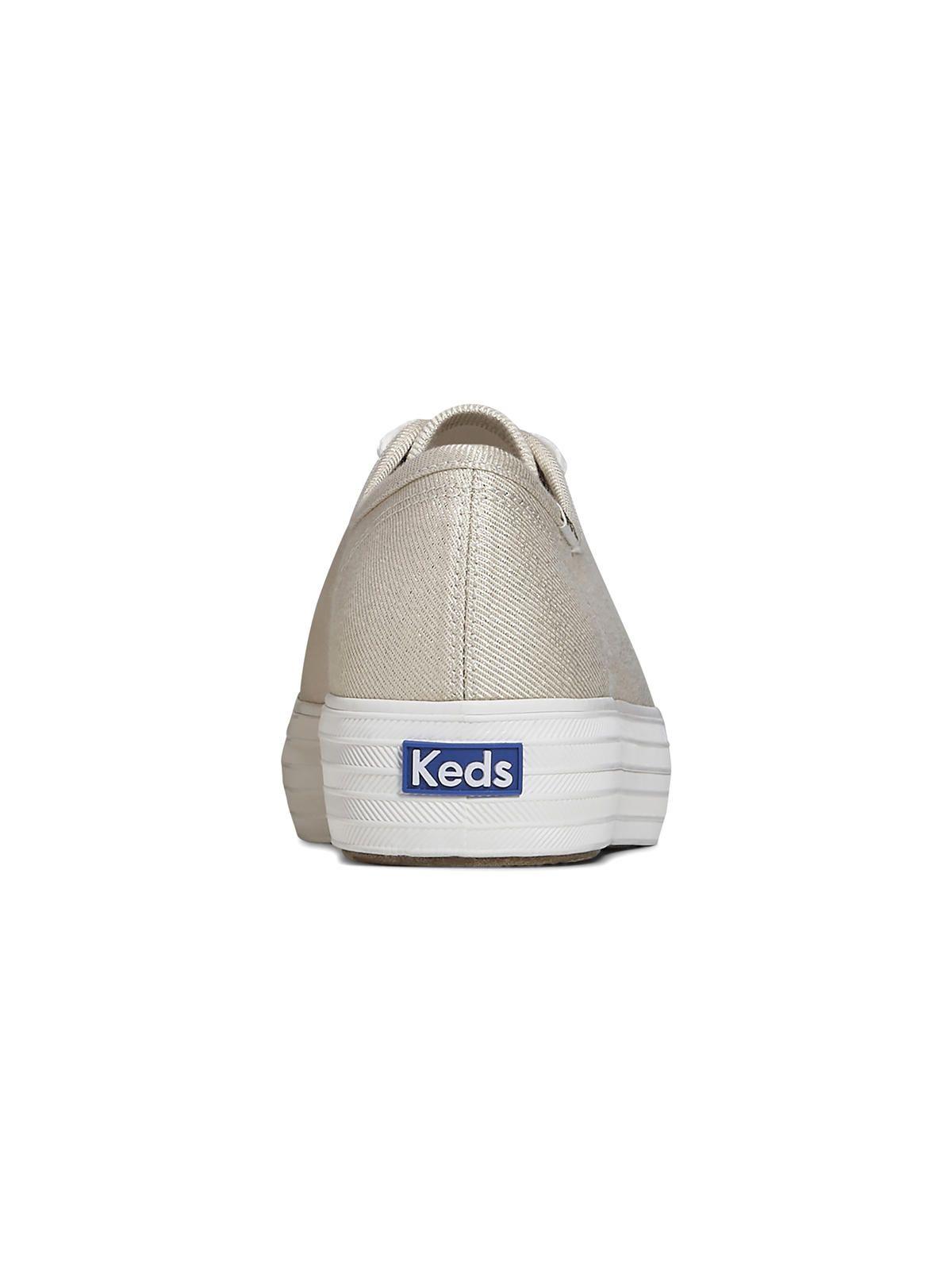 Zapatilla Mujer Triple Kick Metallic Dorada-6