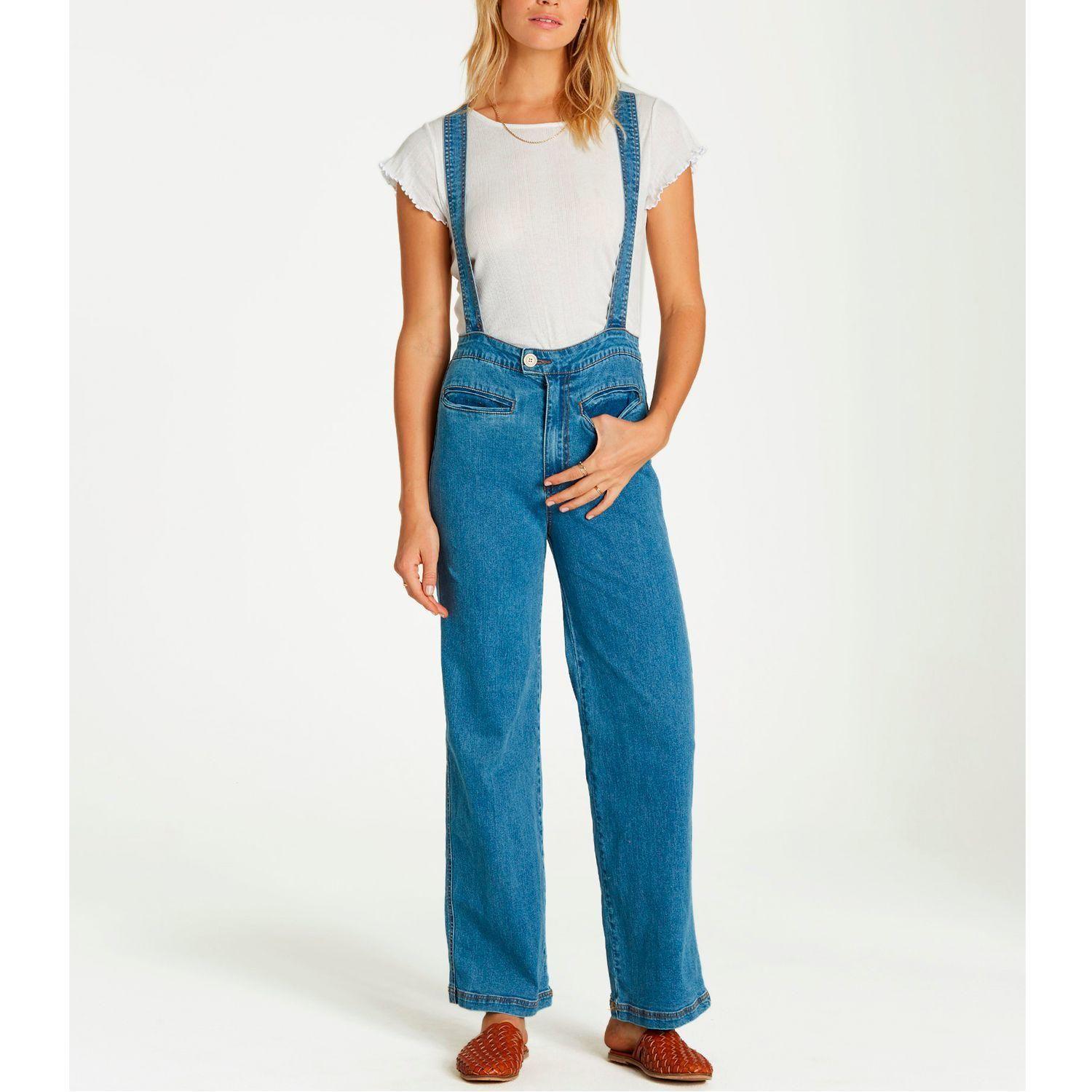 Jardinera Mujer High Of Summer Azul-0