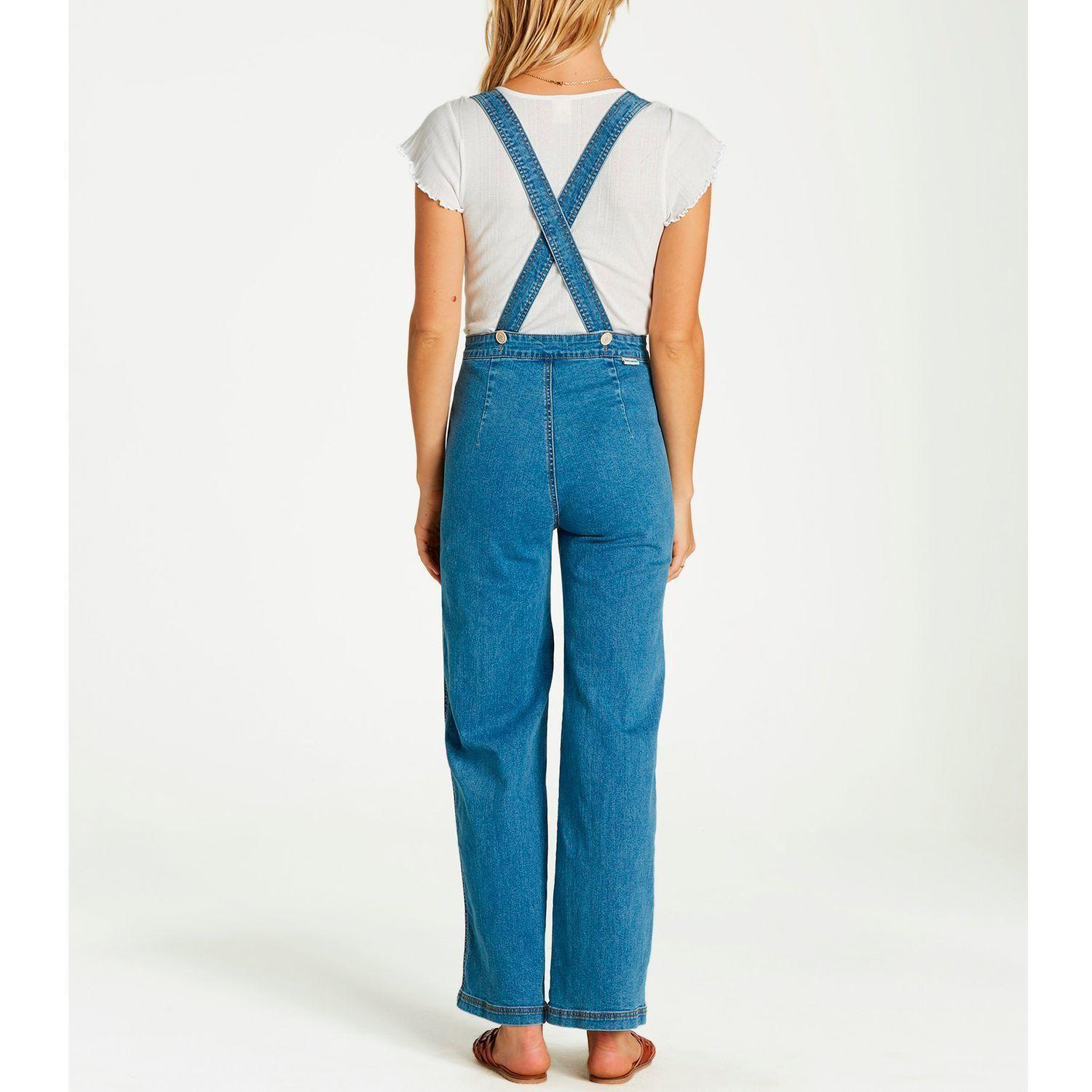 Jardinera Mujer High Of Summer Azul-1