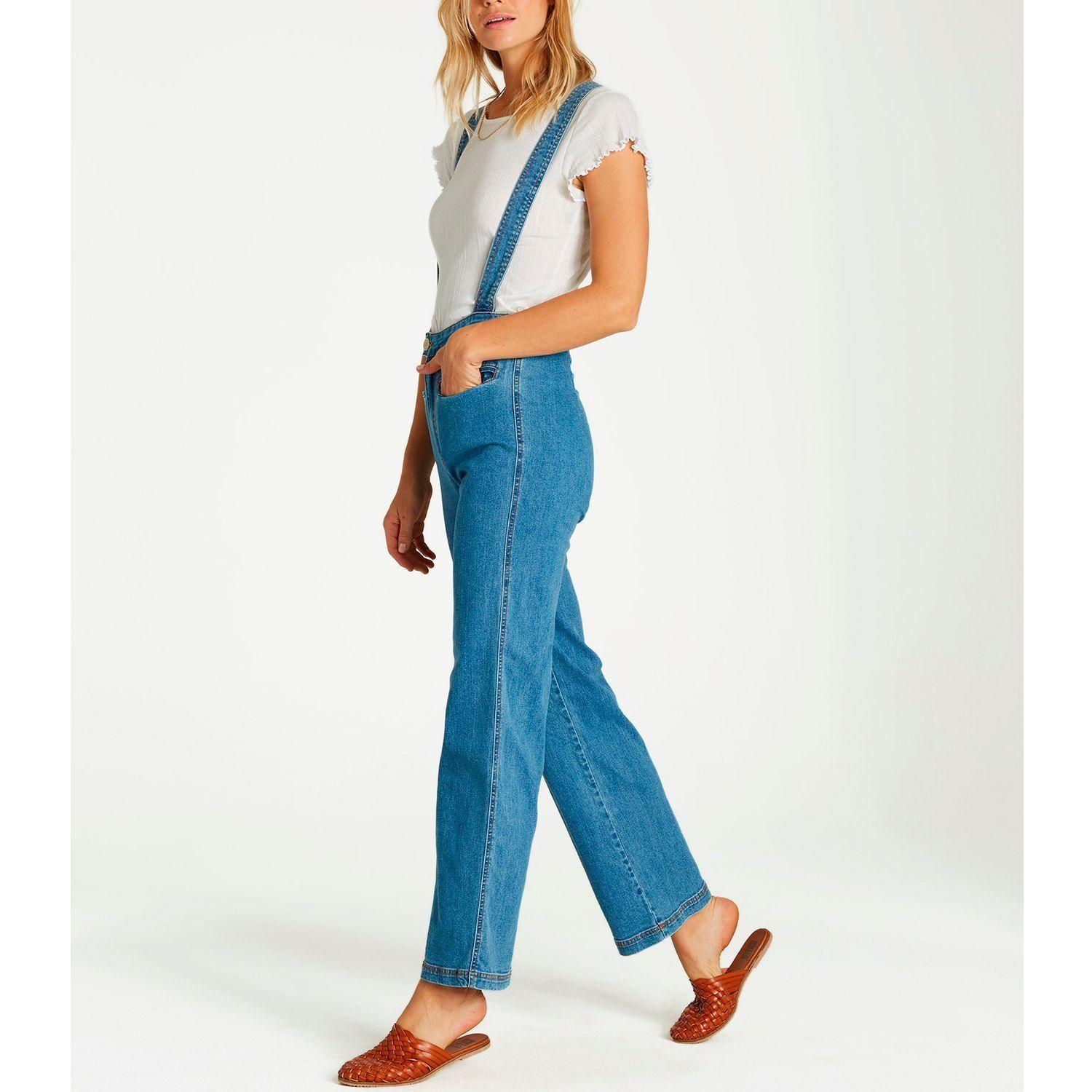 Jardinera Mujer High Of Summer Azul-2