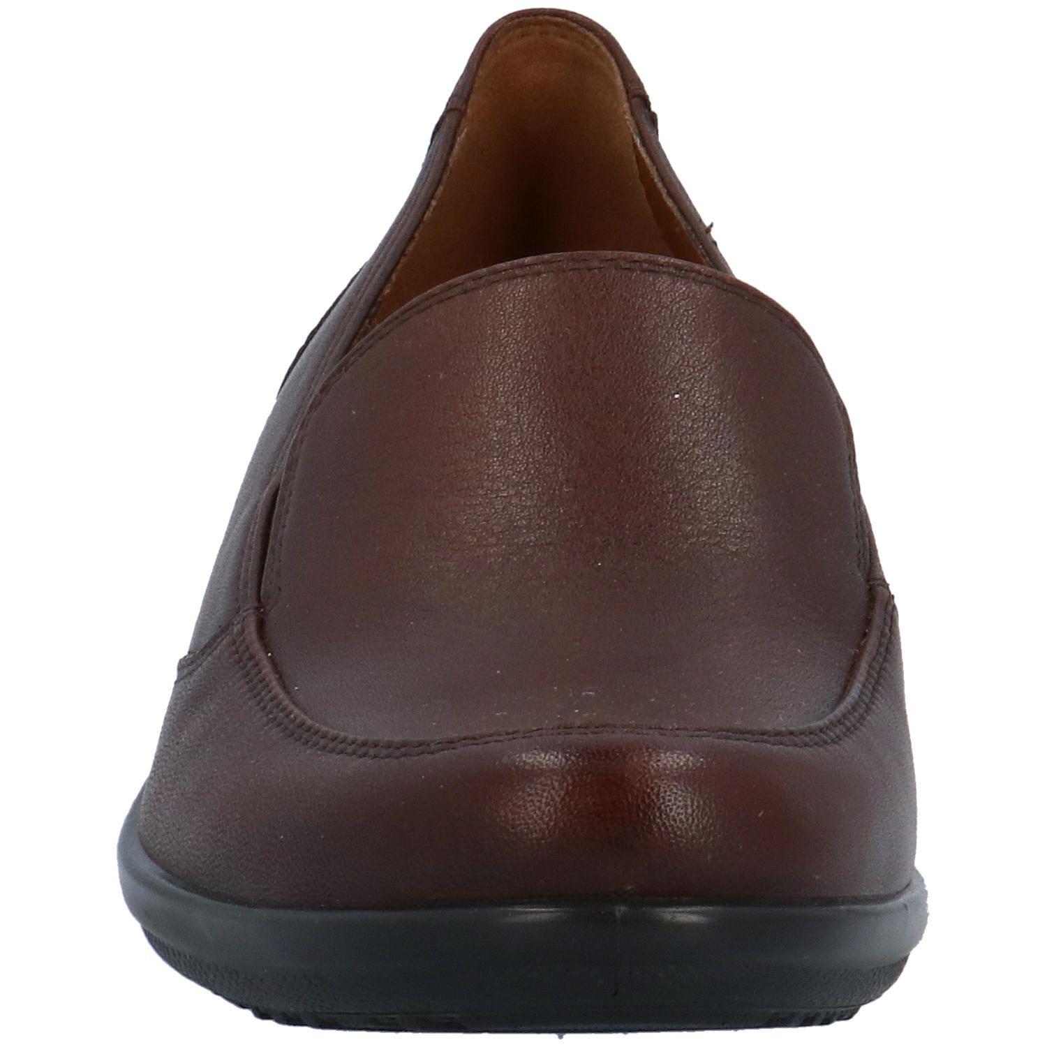 Slip On Cuero Mujer Kala Slip On Café-2