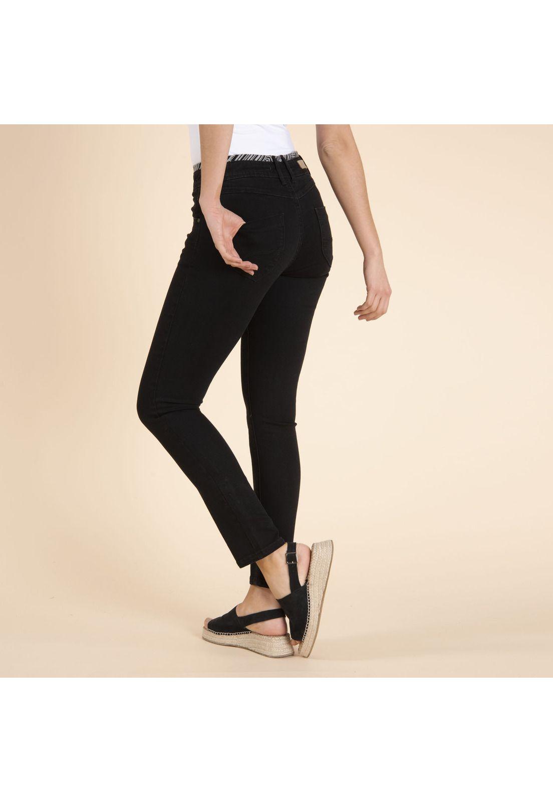 Jeans Mujer Olivia Negro-2