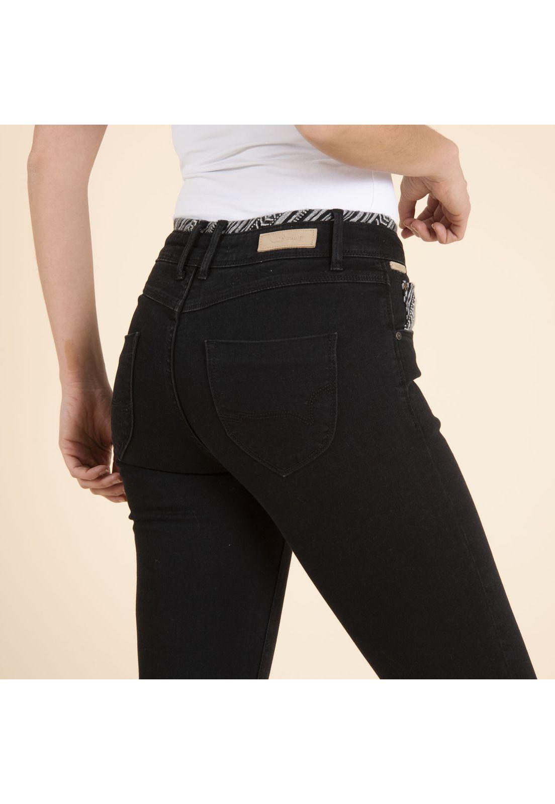 Jeans Mujer Olivia Negro-4