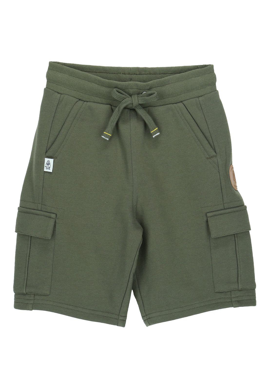 Short Niño Sweat Verde-0