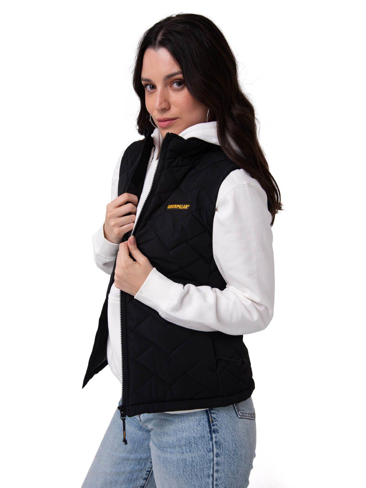 Parka Sin Mangas Mujer Mediumweight Negro-0