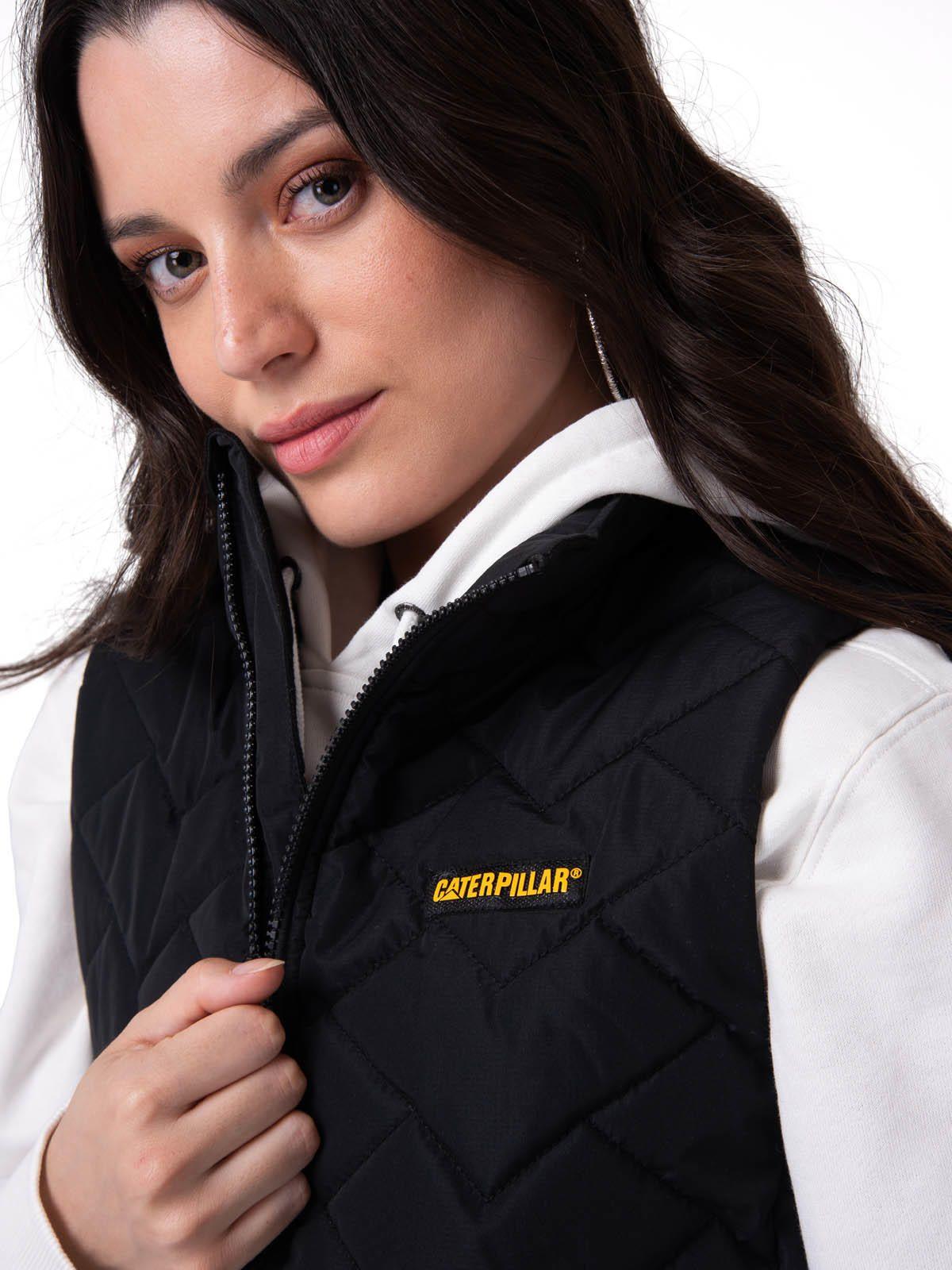 Parka Sin Mangas Mujer Mediumweight Negro-3