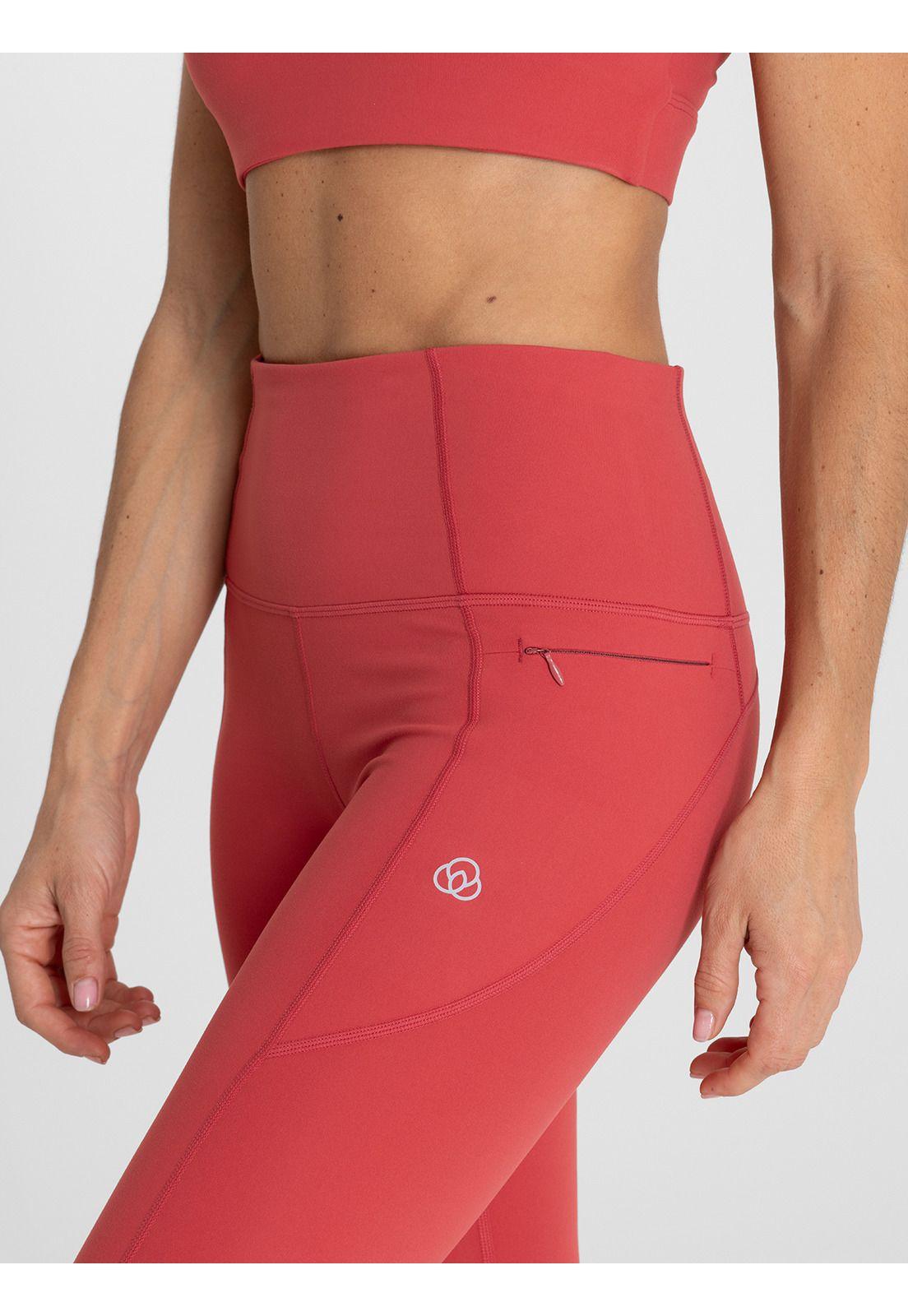 Calza 7/8 Mujer Ankle Uma Rojo-5