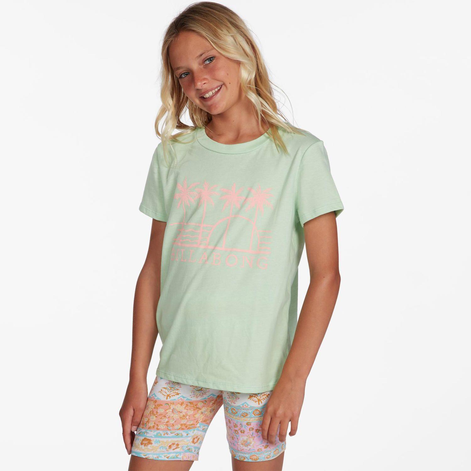 Polera M/C Niña Day By Day G Tees Celeste-0