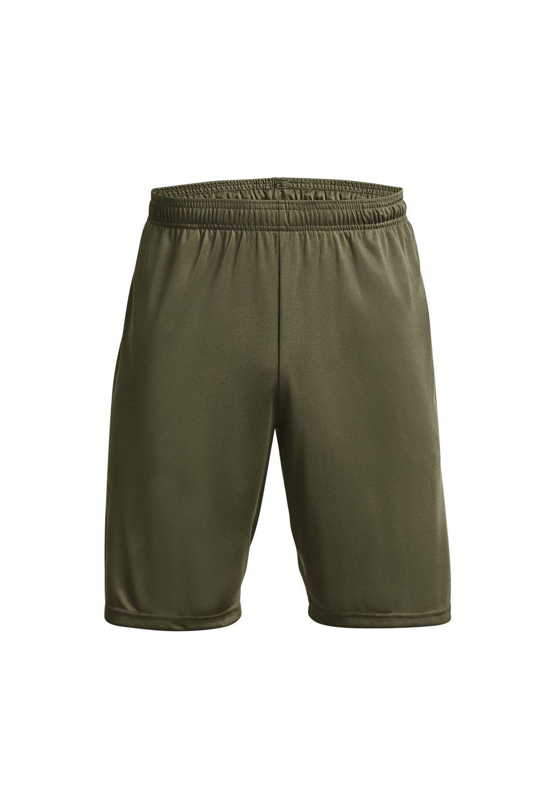 Shorts UA Tech™ Graphic para hombre Verde-0