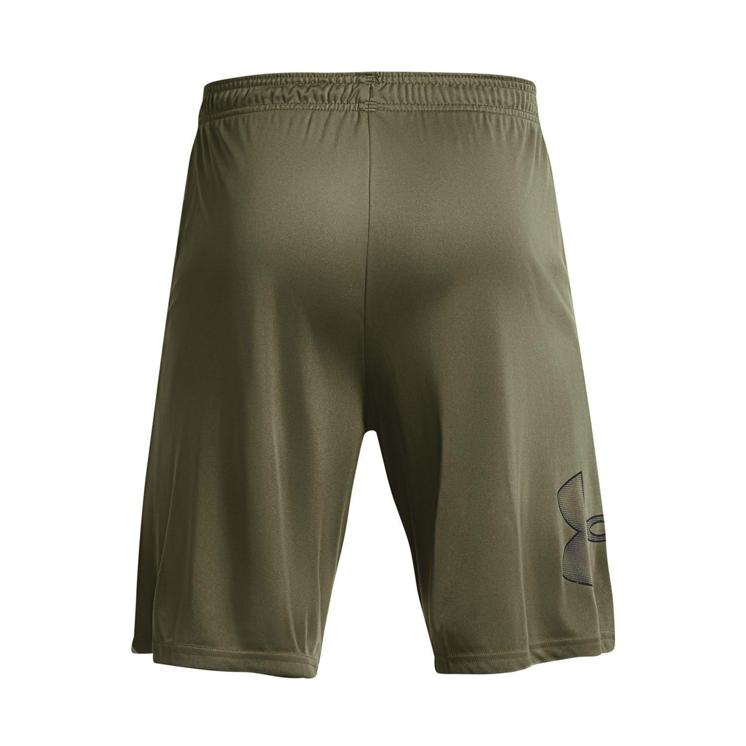 Shorts UA Tech™ Graphic para hombre Verde-1