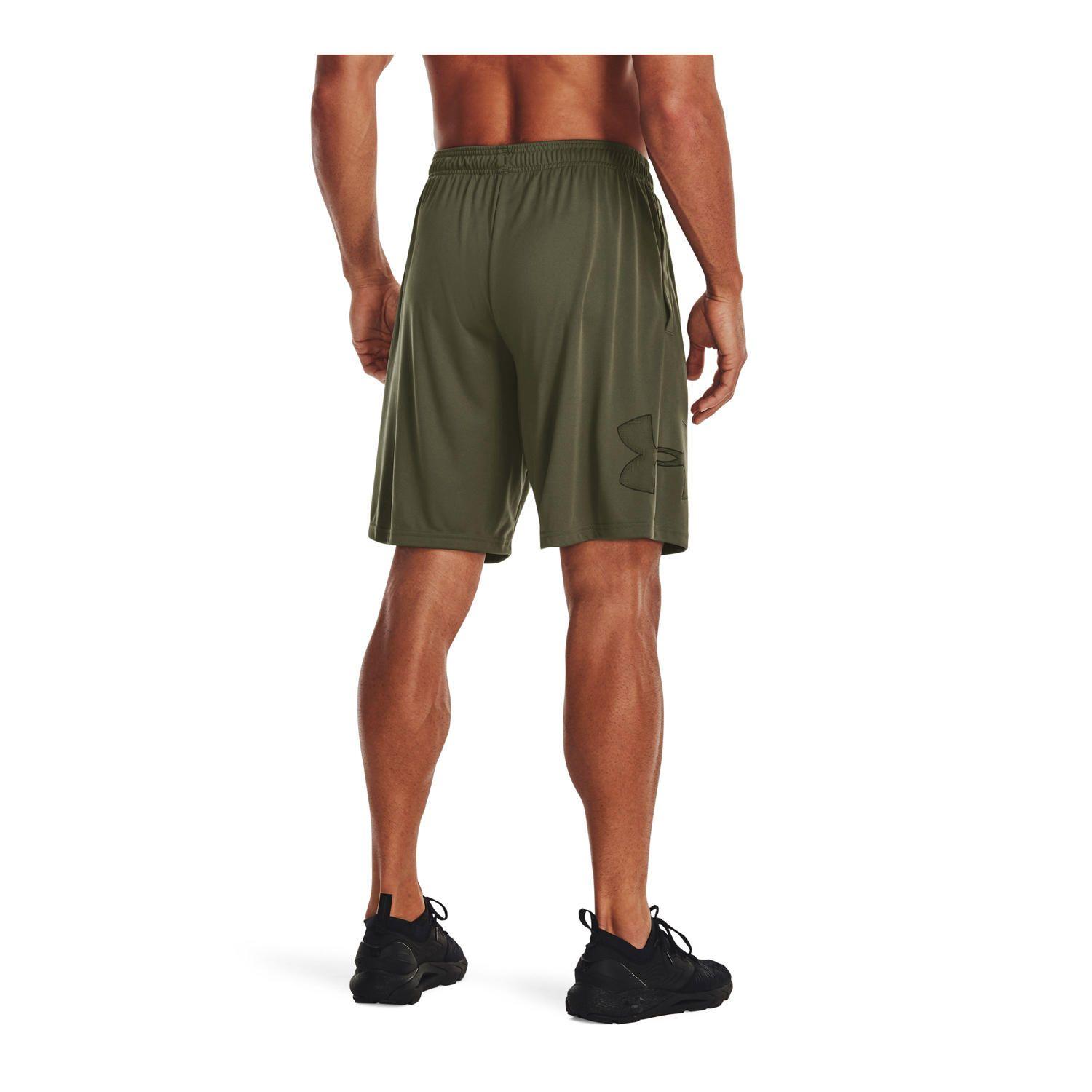 Shorts UA Tech™ Graphic para hombre Verde-4