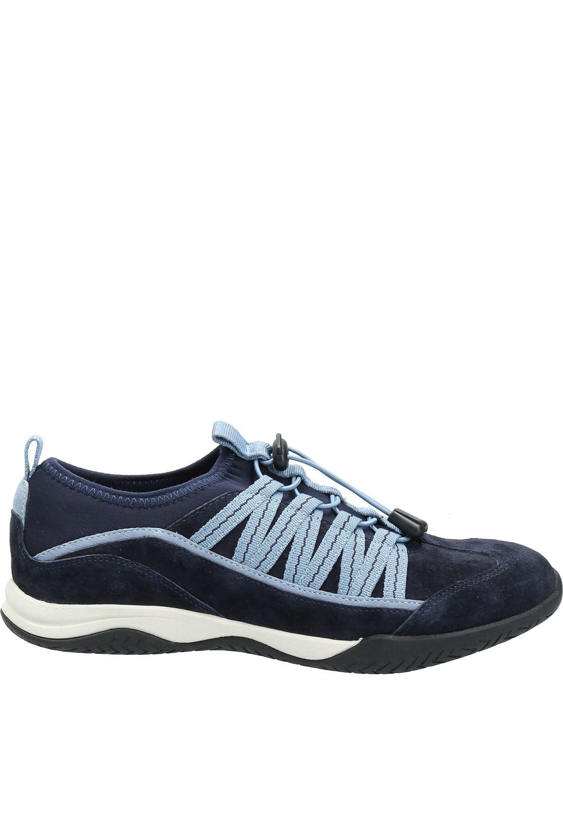 Zapatilla Cuero Mujer Dungar Azul-1