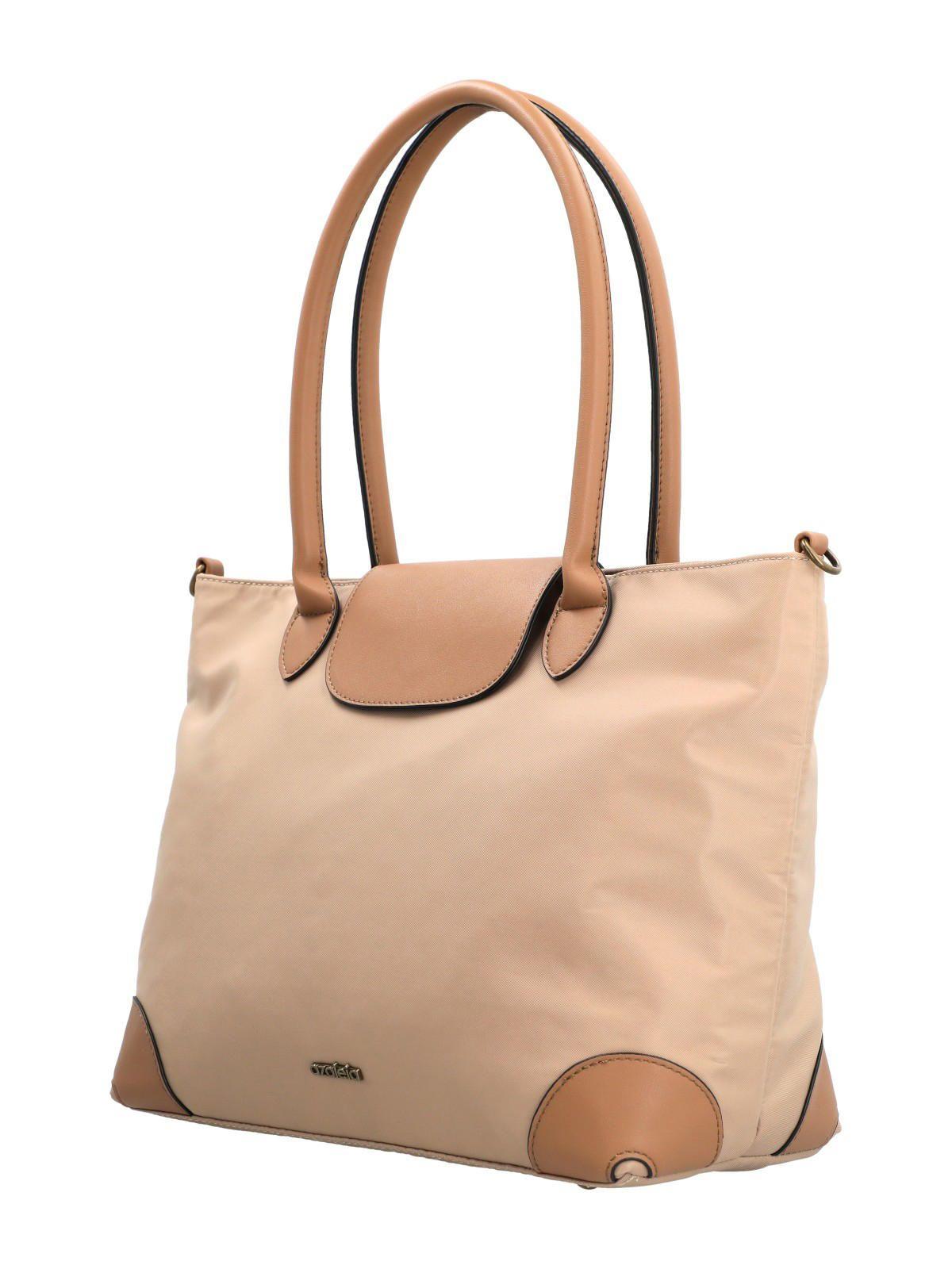 Cartera Mujer Jade Tote Beige-1