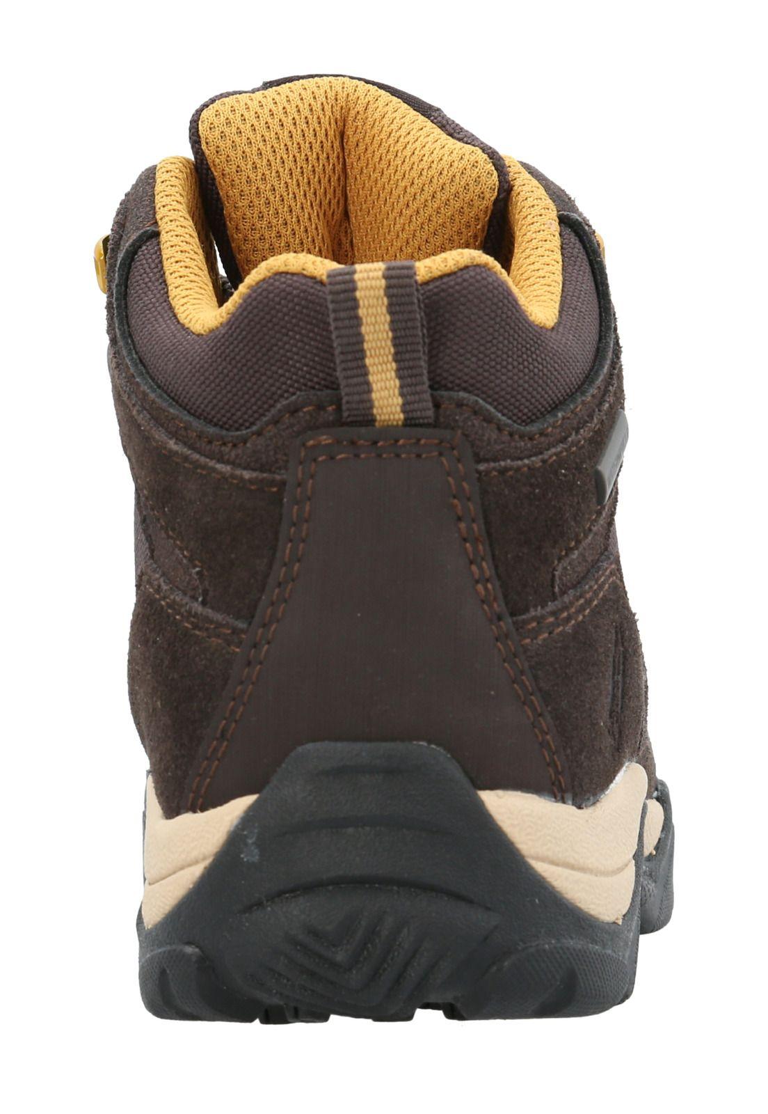 Botin Cuero Tezard Niño Café-5