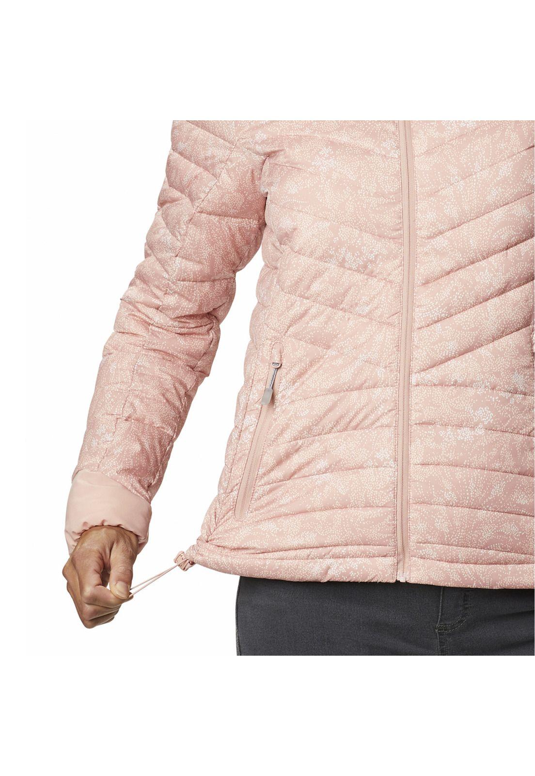 Parka Mujer Windgates Hooded Jkt Rosado-5
