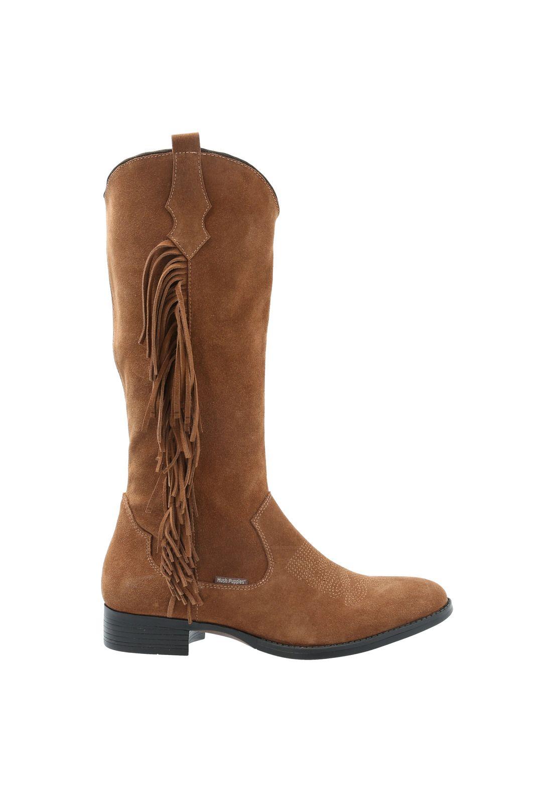 Bota Cuero Mujer Cami Marrón-0