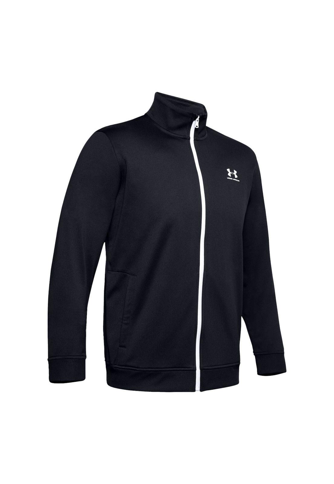 Poleron Hombre Sportstyle Tricot Negro-0