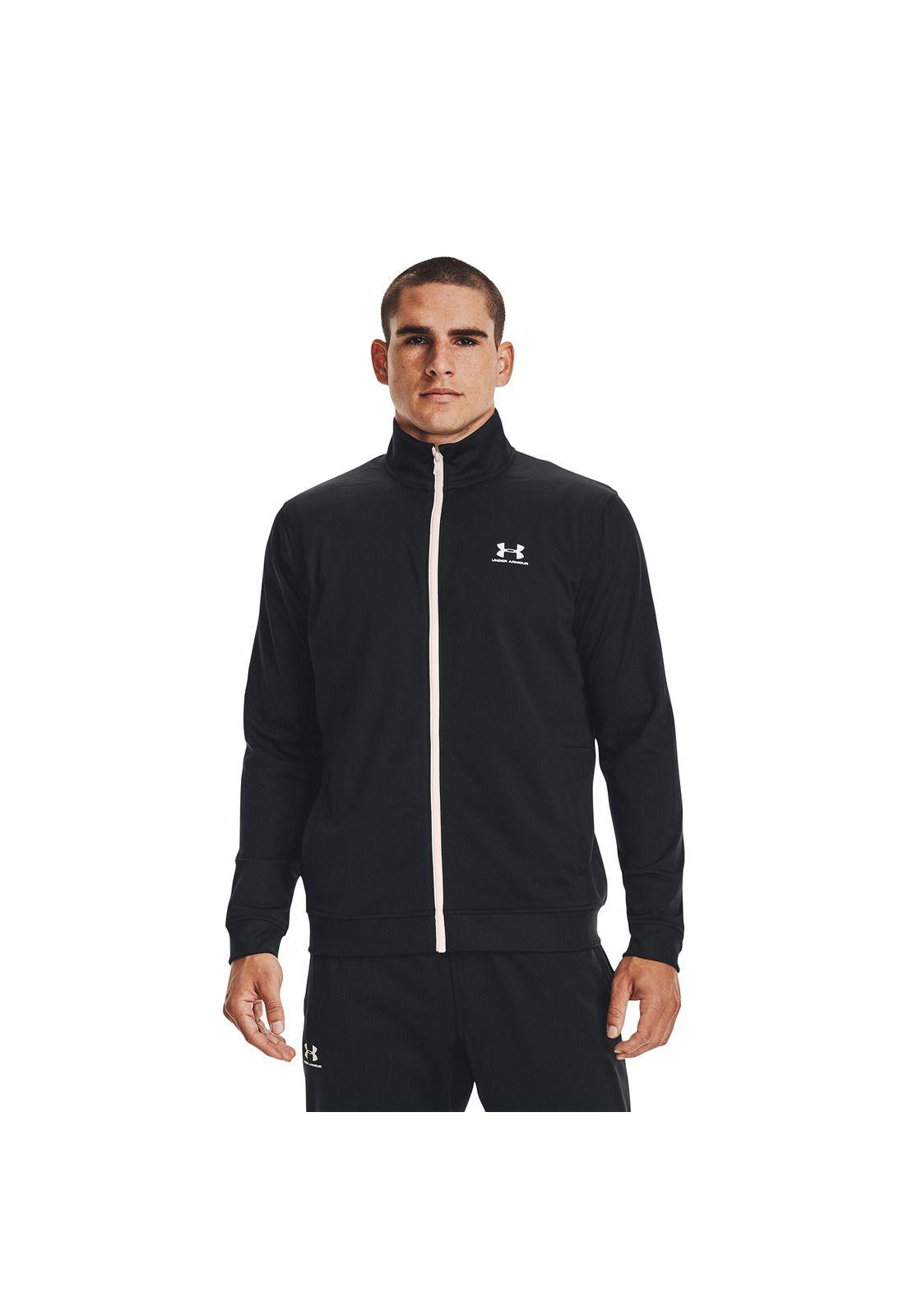 Poleron Hombre Sportstyle Tricot Negro-2