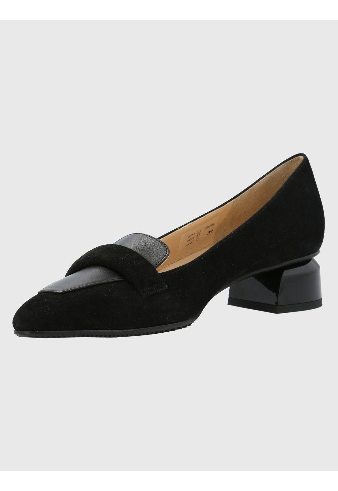 Zapato Cuero Mujer Alvize Negro-5