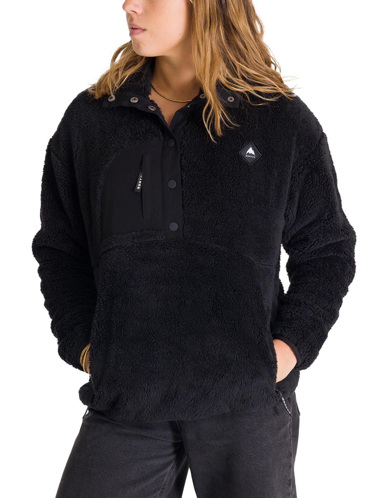 Polar Mujer Shaggy Half Negro-0