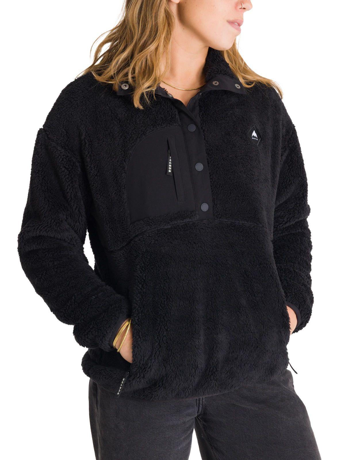 Polar Mujer Shaggy Half Negro-1