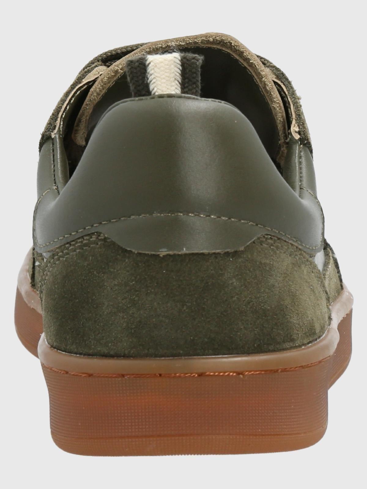 Zapatilla Cuero Mujer Dallas Verde-6