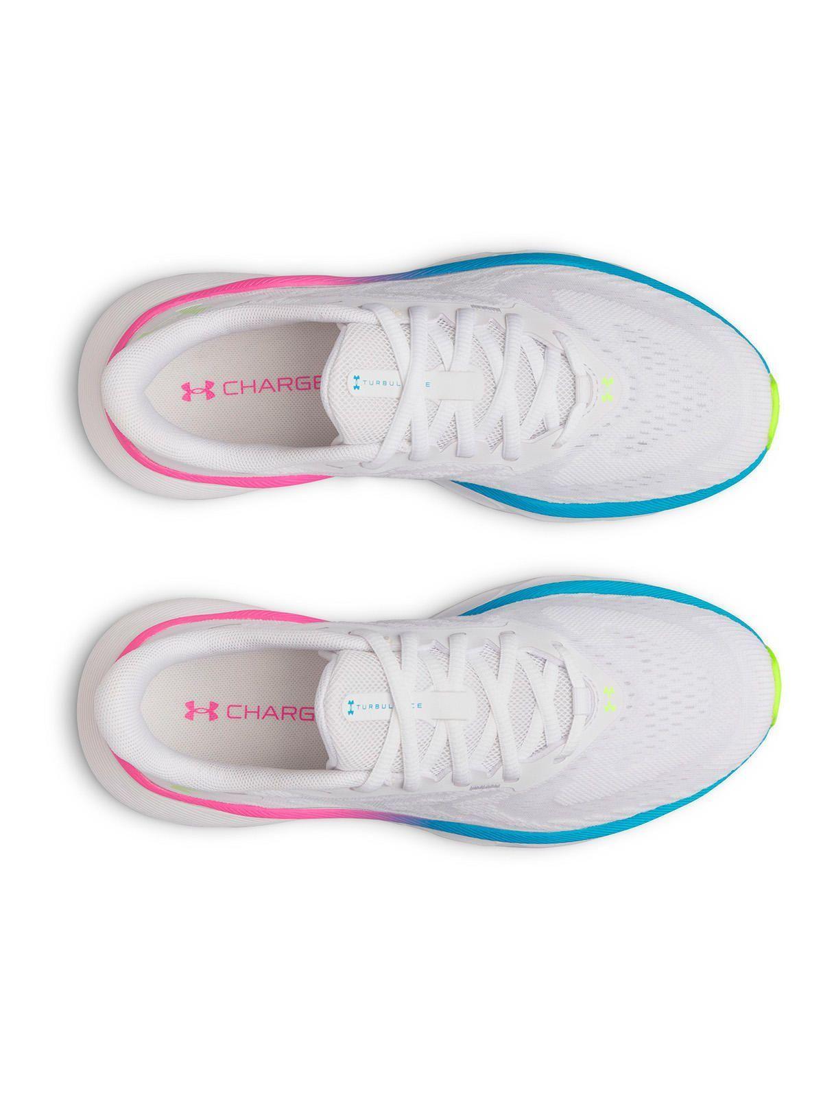 Zapatilla Mujer UA Turbulence 3 Blanco-4
