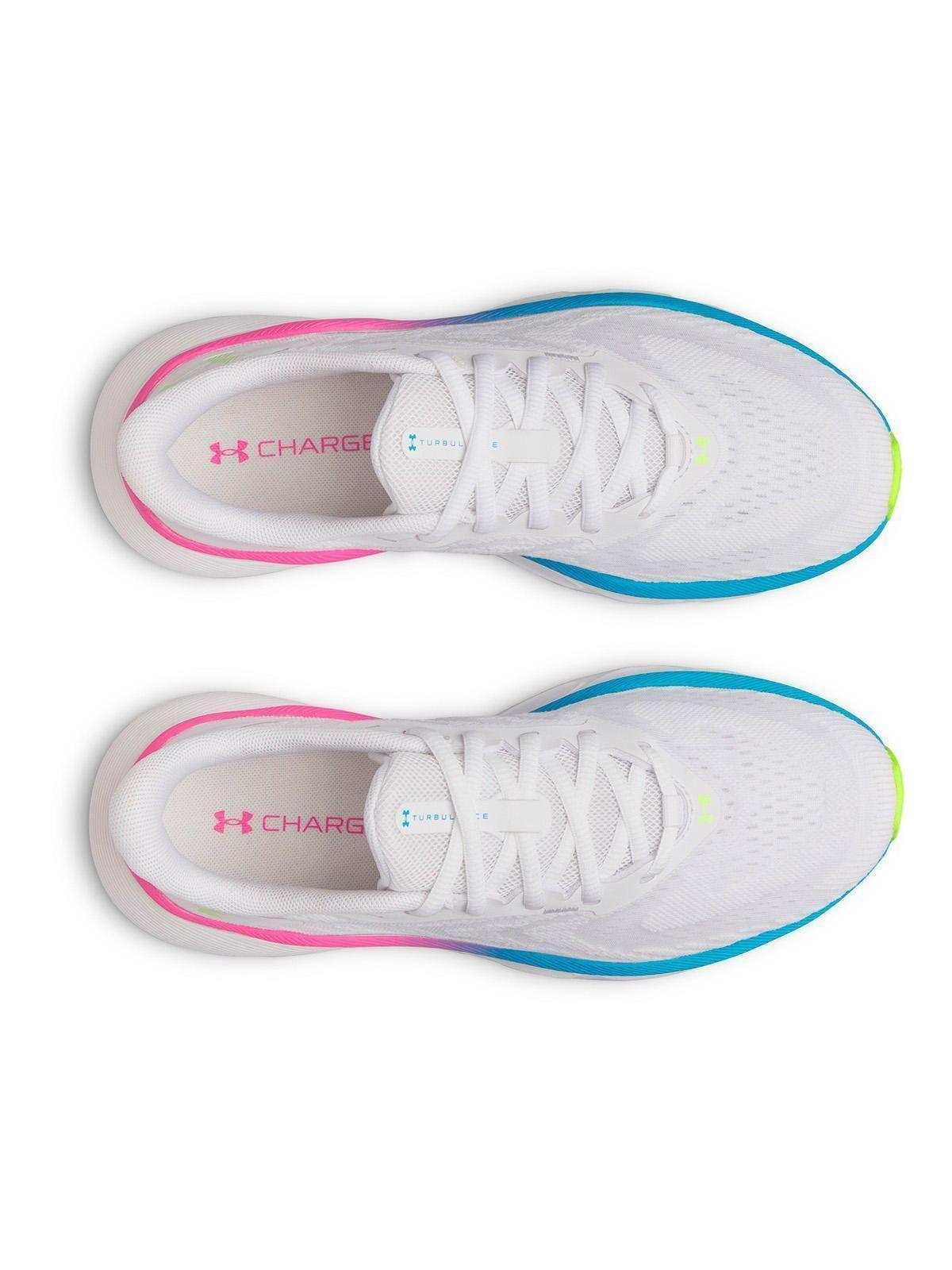 Zapatilla Mujer UA Turbulence 3 Blanco-4