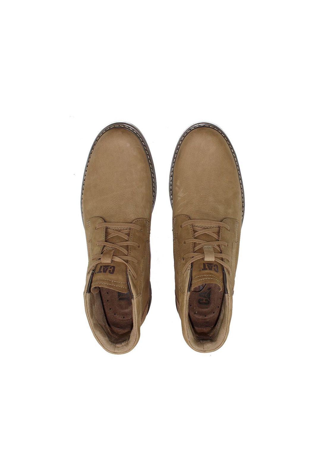Botin Cuero Brock Beige-3