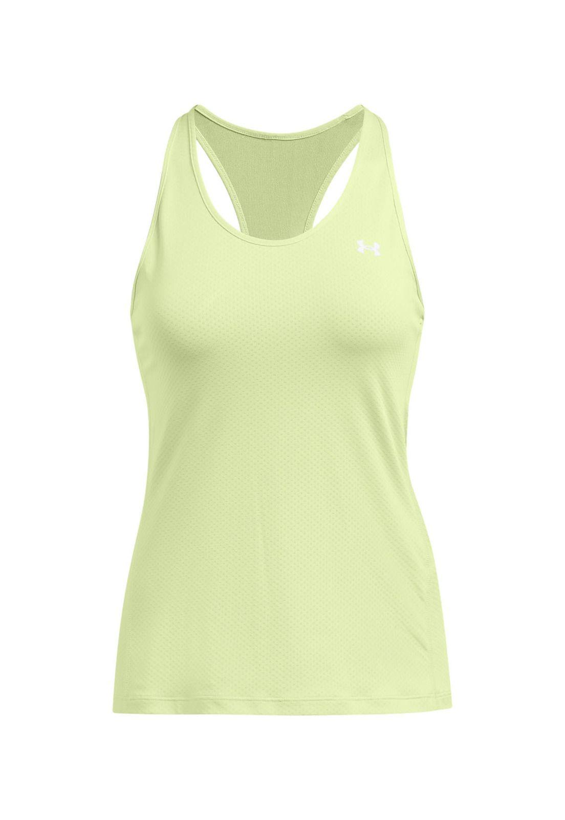 Polera sin mangas HeatGear AR mujer Verde-0