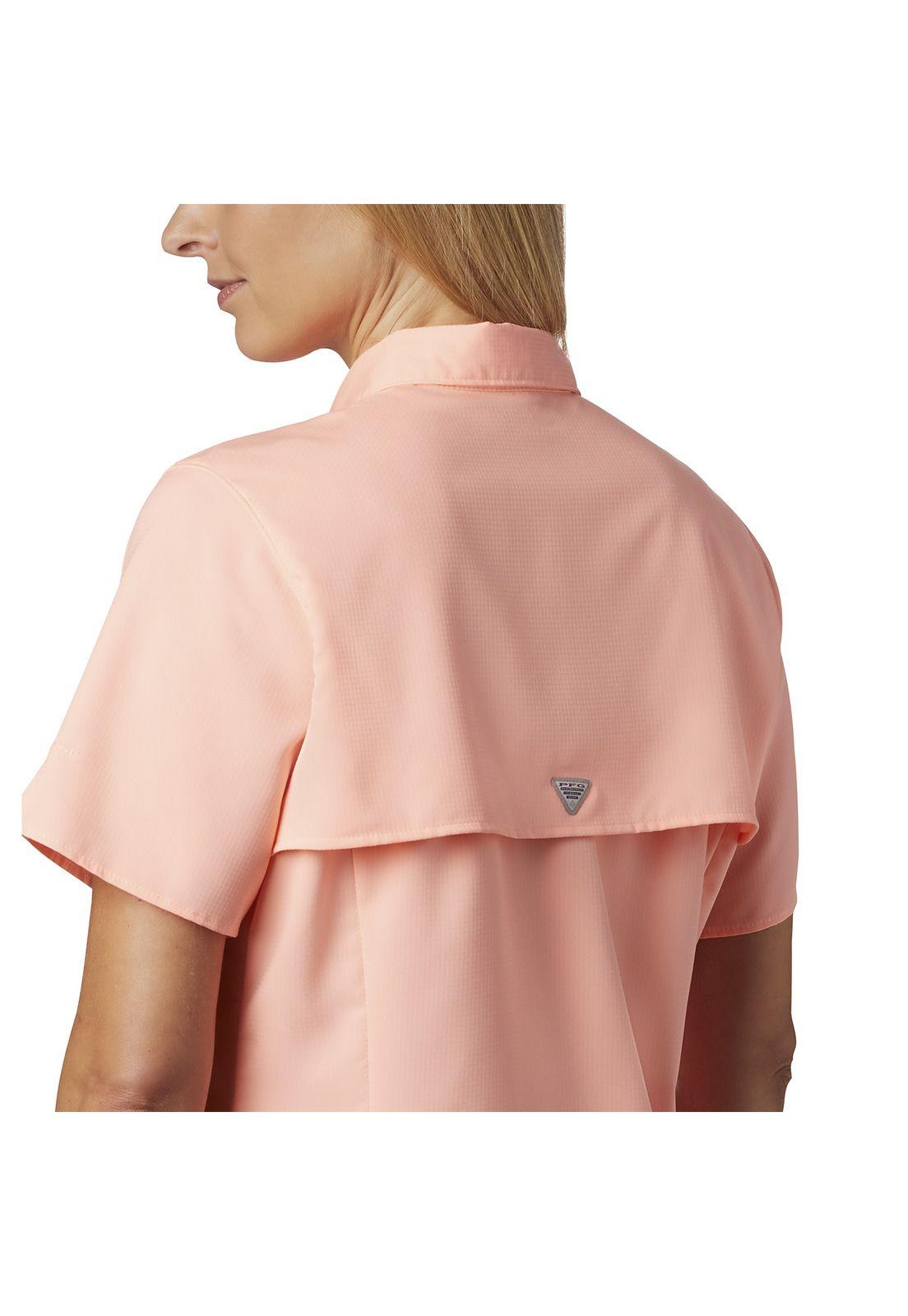 Blusa M/C Mujer Tamiami Ii Ss Shirt Rosado-3