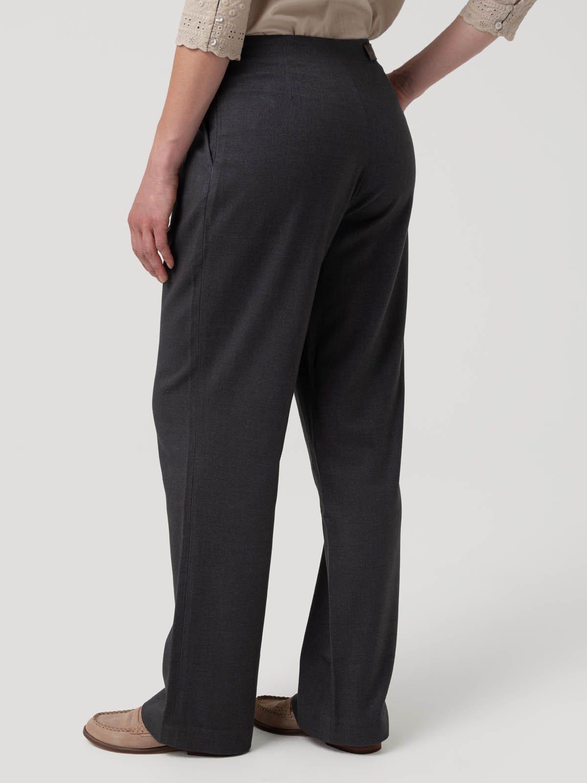 Pantalón Poliéster Reci Mujer Hornacal Gris-5