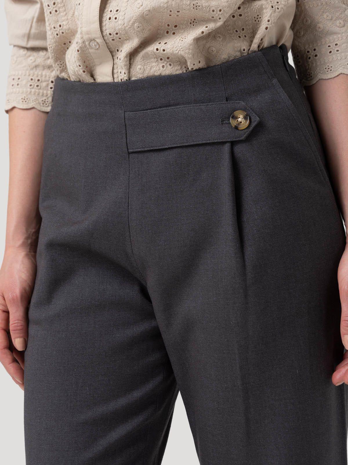 Pantalón Poliéster Reci Mujer Hornacal Gris-6