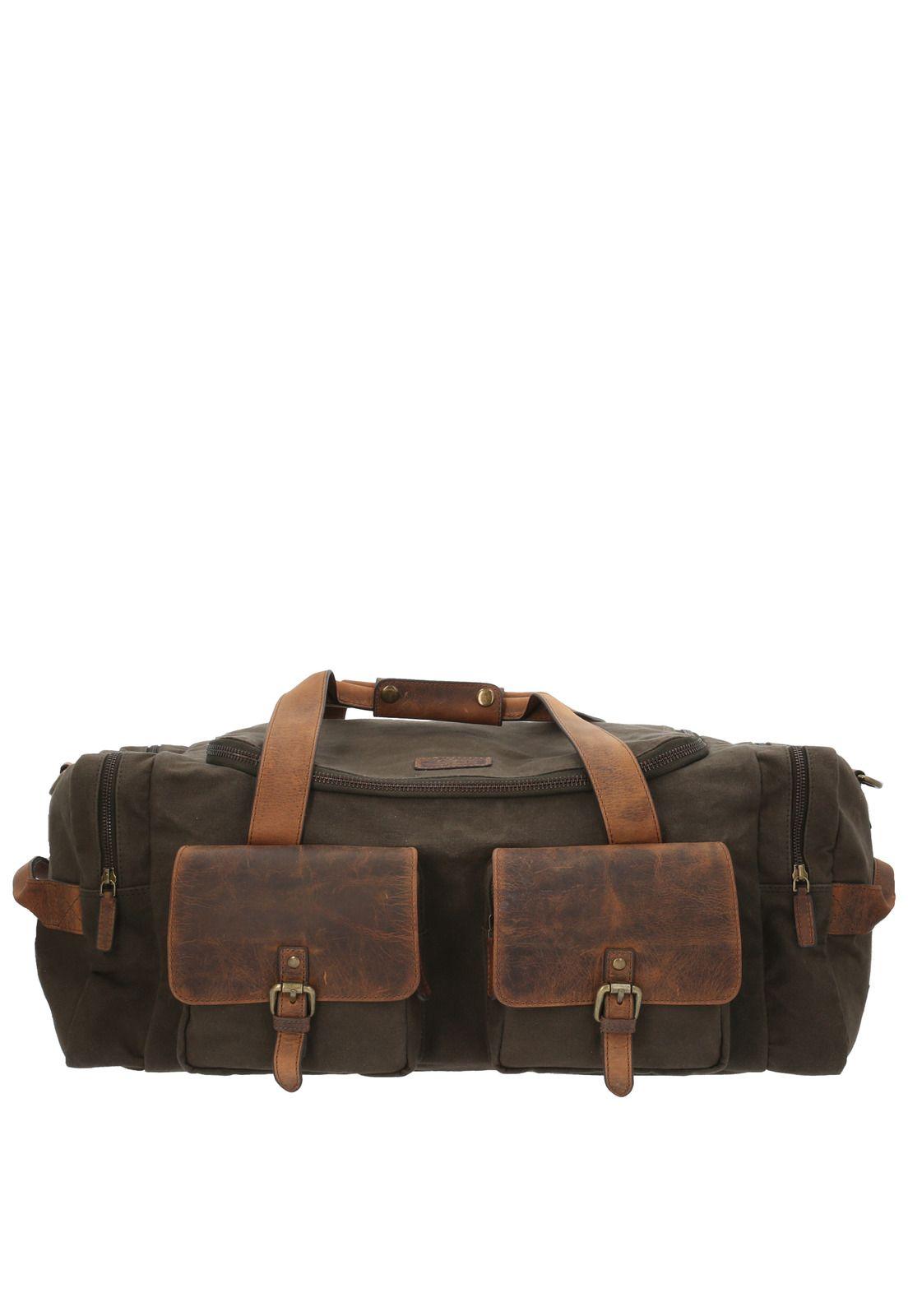 Bolso Cnv/Cuero Unisex Jasper II Weekend-0
